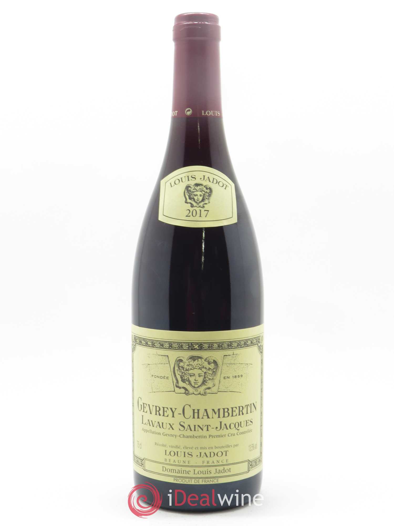 Gevrey-Chambertin 1er Cru Lavaux Saint Jacques Maison Louis Jadot 2017 - Lot de 1 bouteille - 0