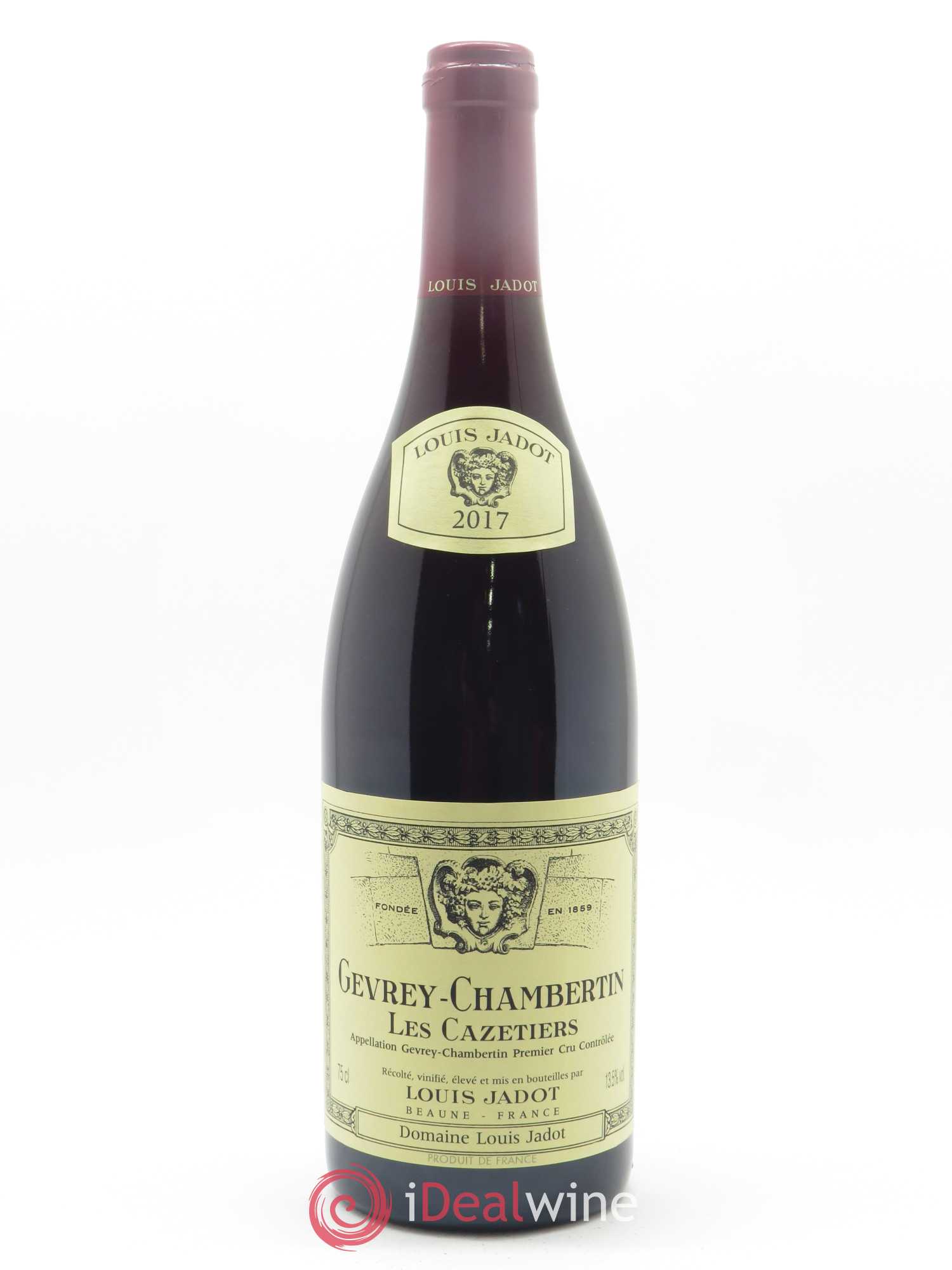 Gevrey-Chambertin 1er Cru Les Cazetiers Domaine Louis Jadot 2017 - Lot de 1 bouteille - 0