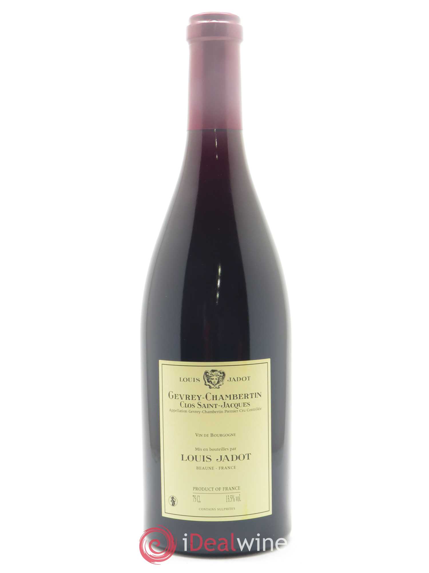 Gevrey-Chambertin 1er Cru Clos Saint-Jacques Louis Jadot (Domaine) 2017 - Lot de 1 bouteille - 1