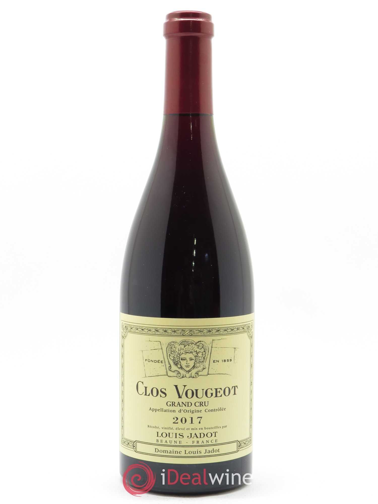 Clos de Vougeot Grand Cru Louis Jadot (Domaine) 2017 - Lot de 1 bouteille - 0