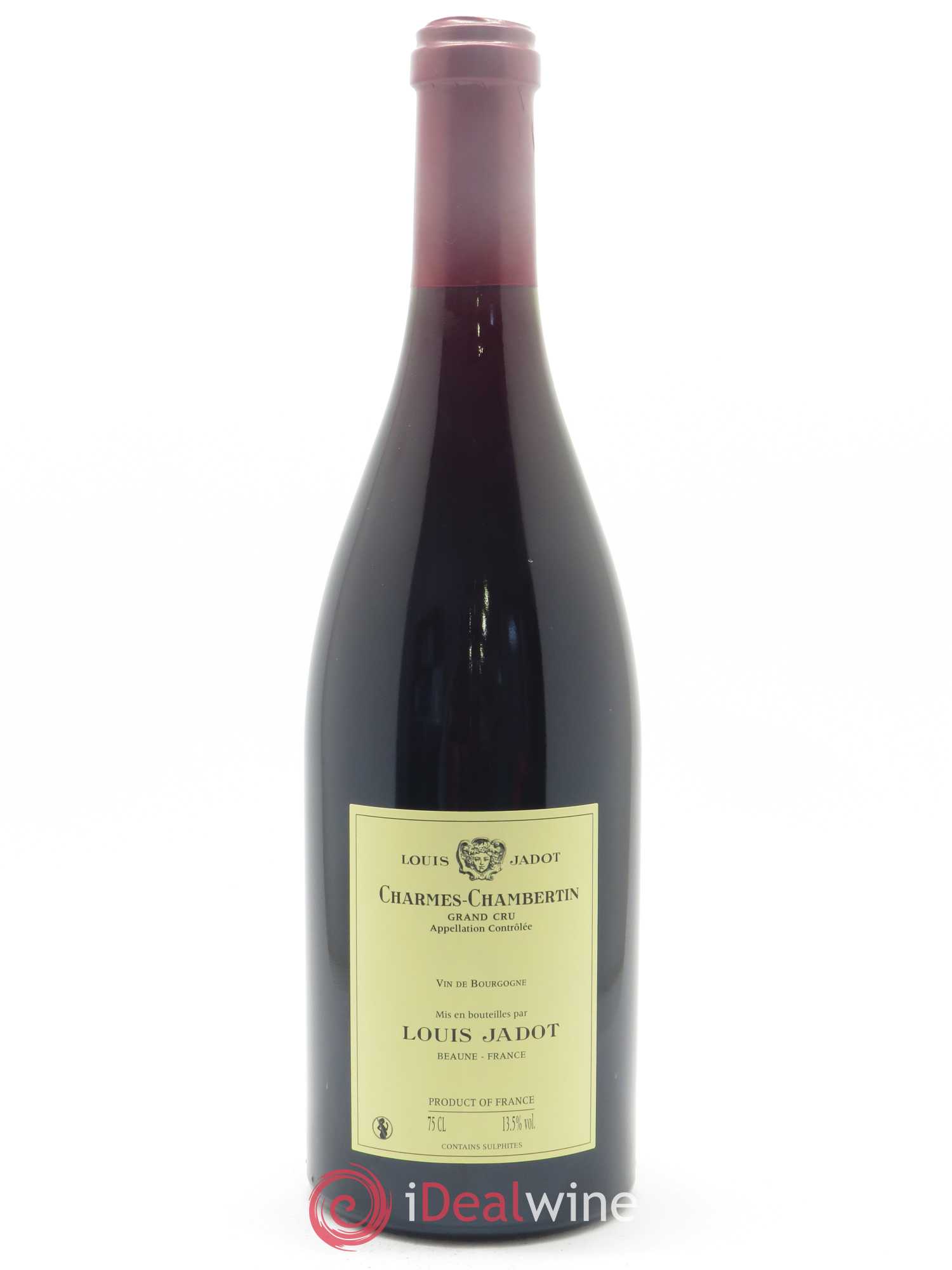 Charmes-Chambertin Grand Cru Maison Louis Jadot 2017 - Lot de 1 bouteille - 1