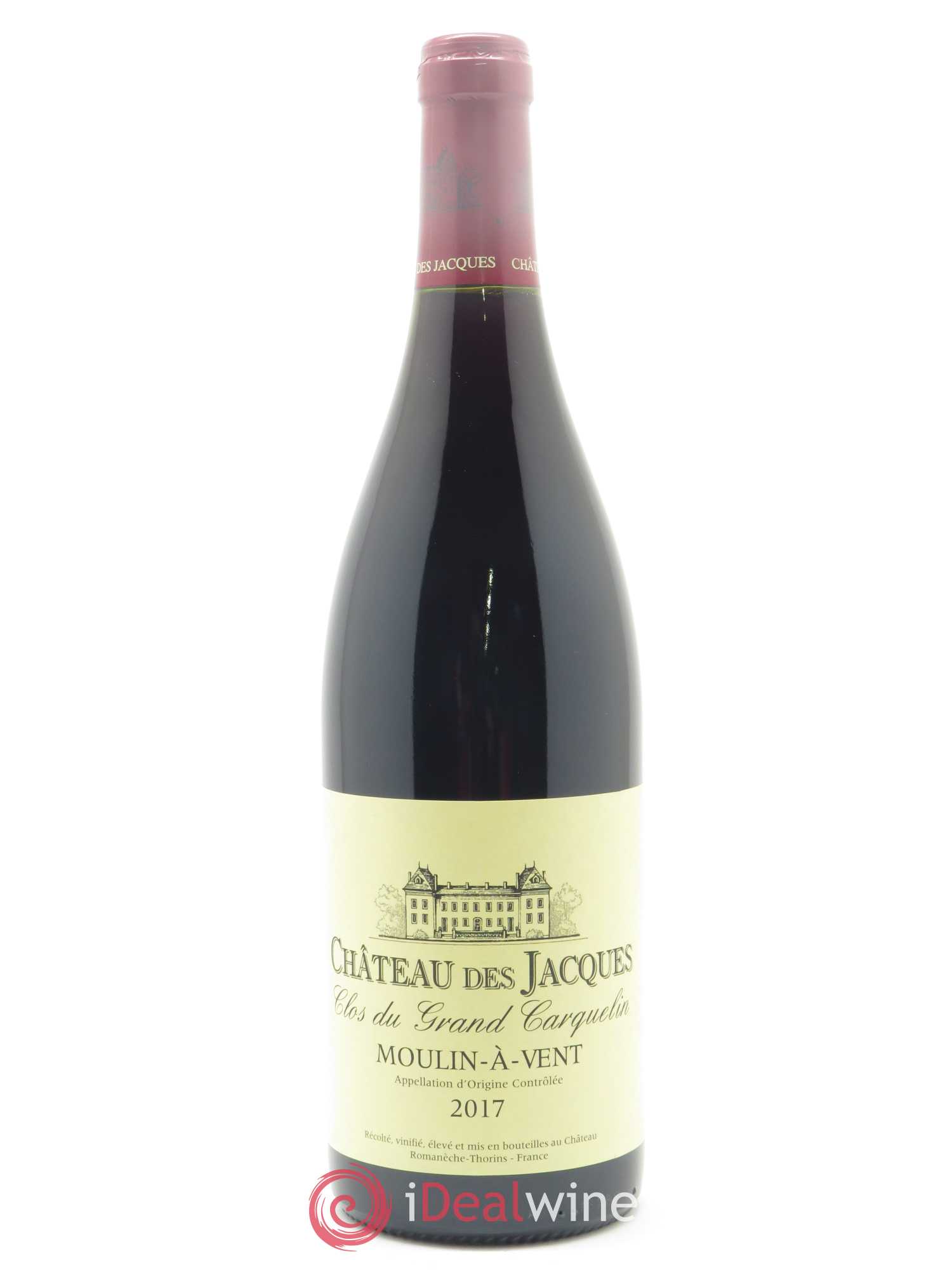 Moulin-à-Vent Clos du Grand Carquelin Château des Jacques 2017 - Lot de 1 bouteille - 0