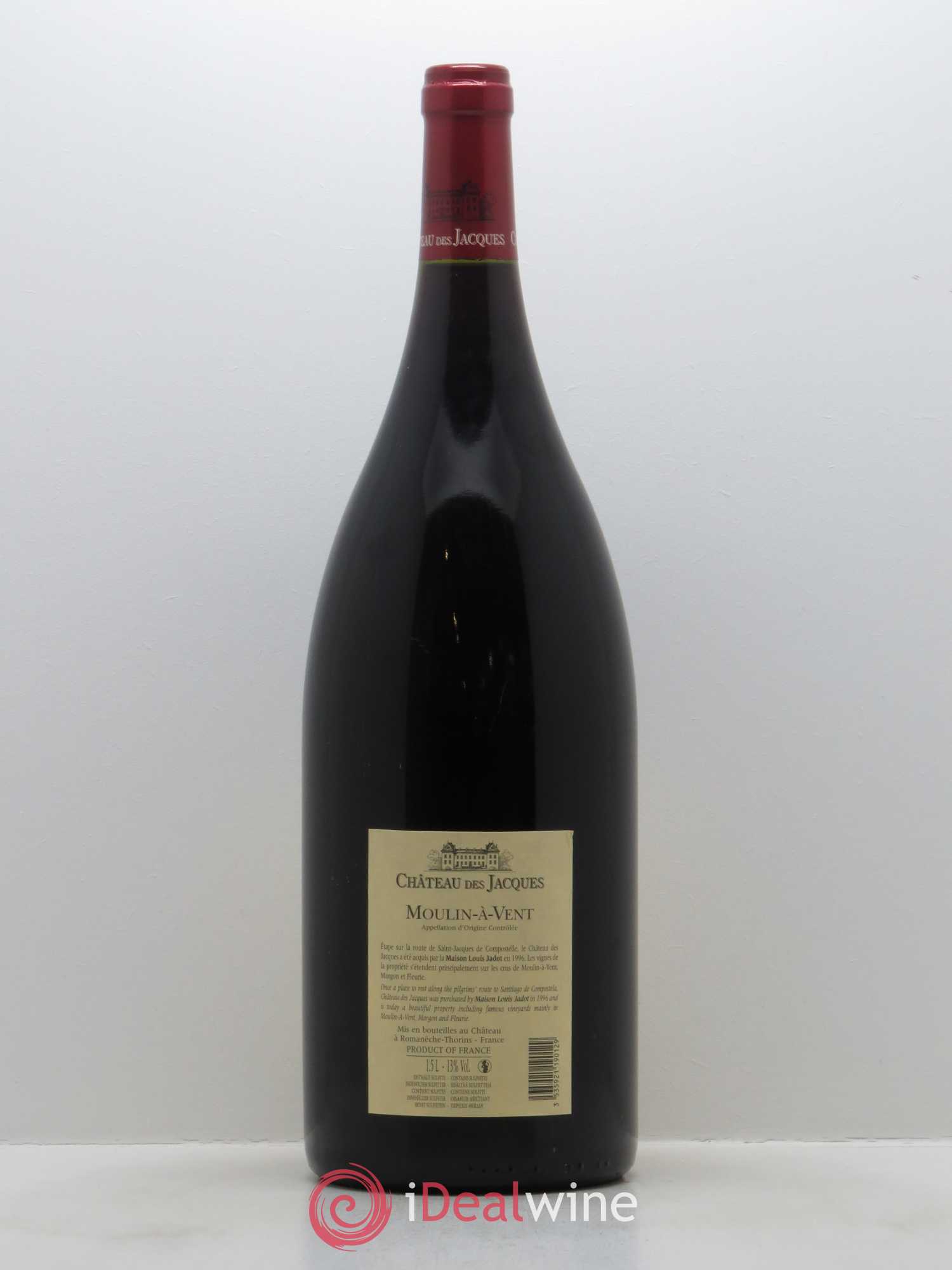 Moulin-à-Vent Château des Jacques 1998 - Lot de 1 magnum - 1