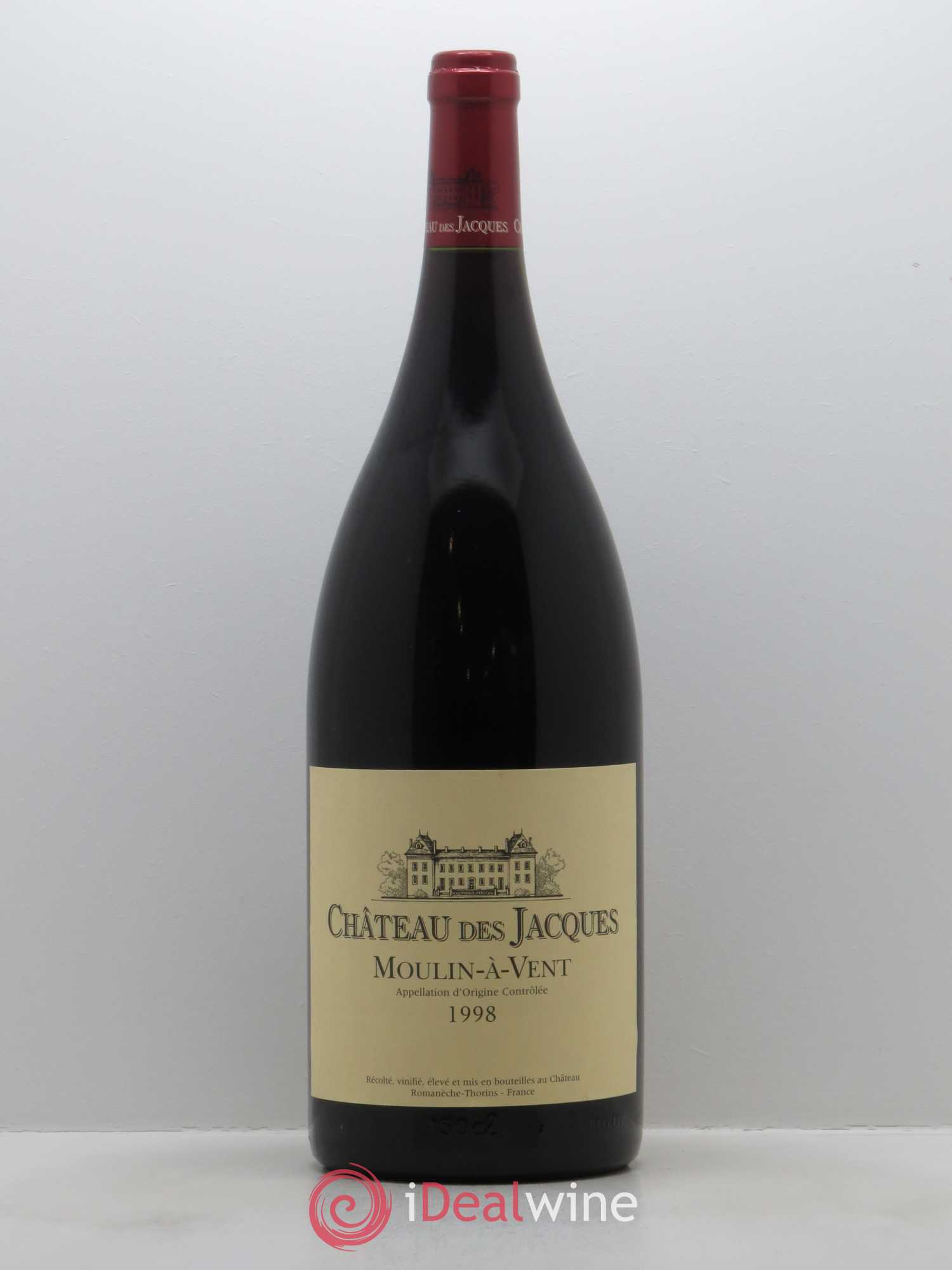Moulin-à-Vent Château des Jacques 1998 - Lot de 1 magnum - 0