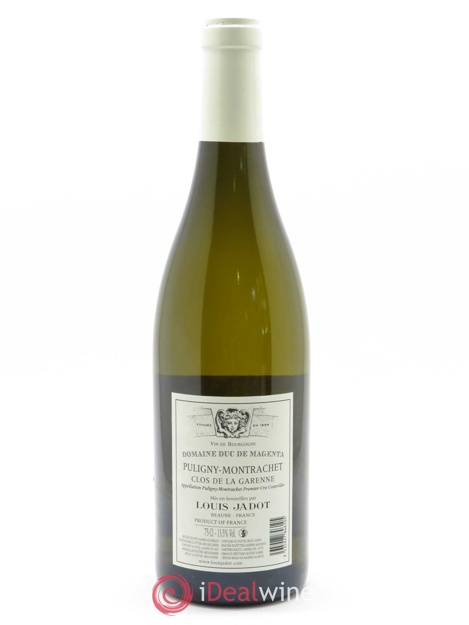 Puligny-Montrachet 1er Cru La Garenne - Domaine Duc de Magenta Maison Louis Jadot 2018 - Lot de 1 bouteille - 1