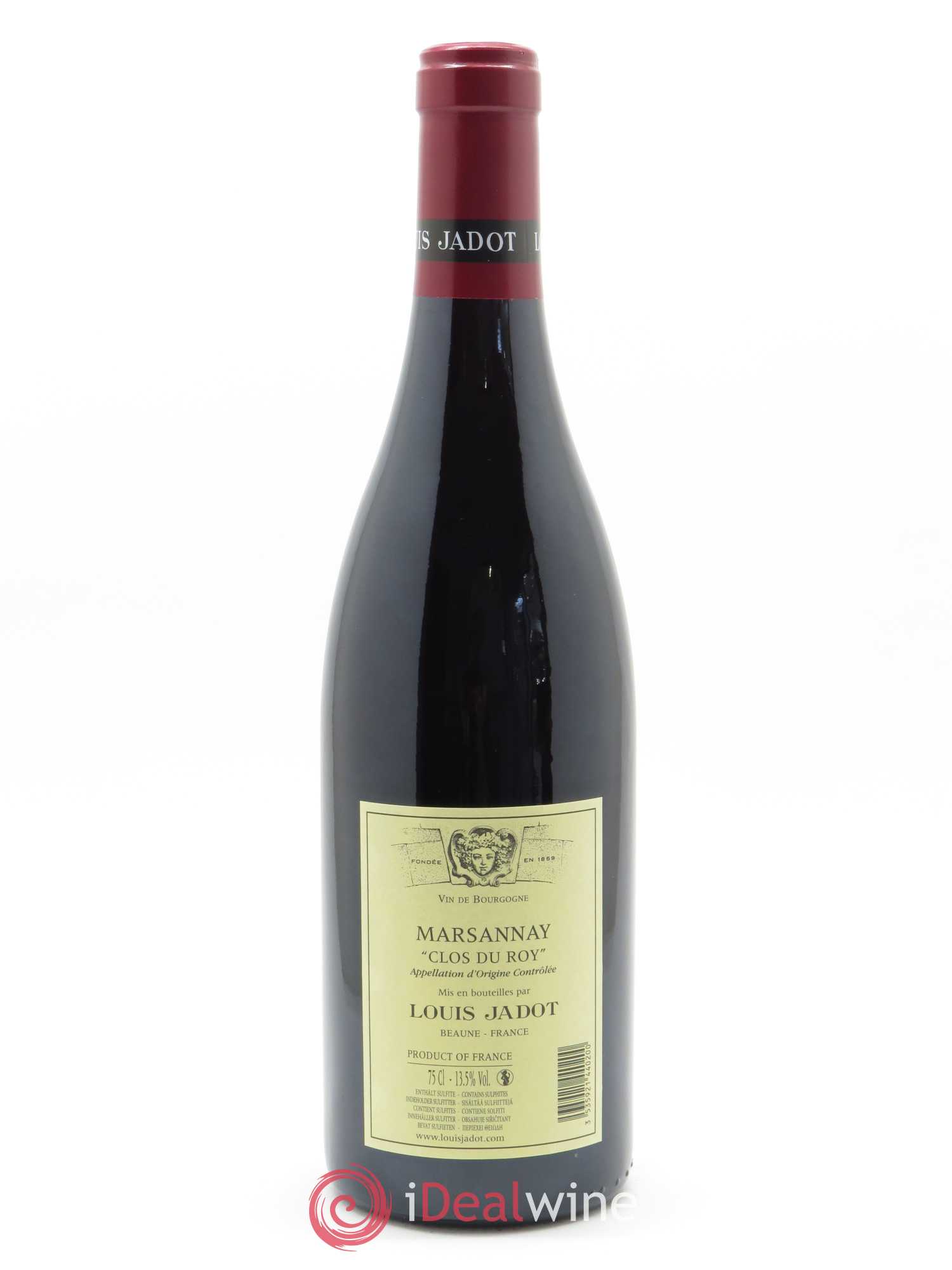 Marsannay Clos du Roy Maison Louis Jadot 2018 - Lot de 1 bouteille - 1