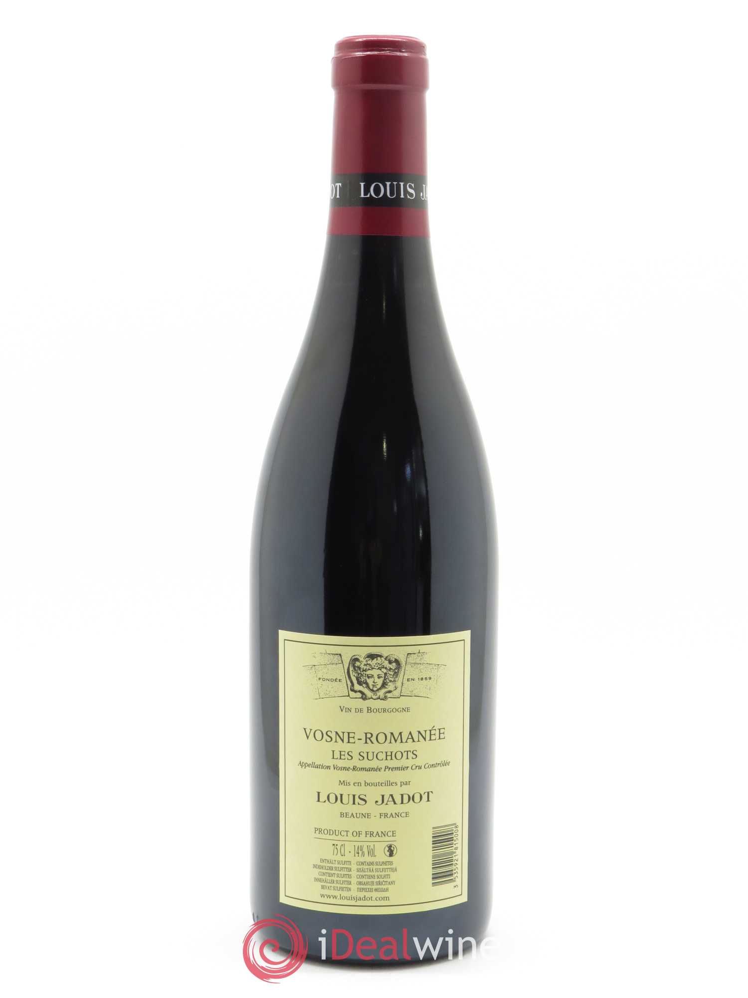 Vosne-Romanée 1er Cru Les Suchots Maison Louis Jadot 2018 - Lot de 1 bouteille - 1