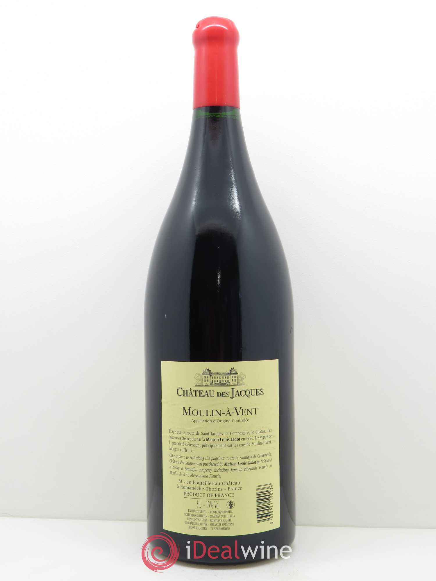Moulin-à-Vent Château des Jacques 2013 - Lot de 1 double magnum - 1