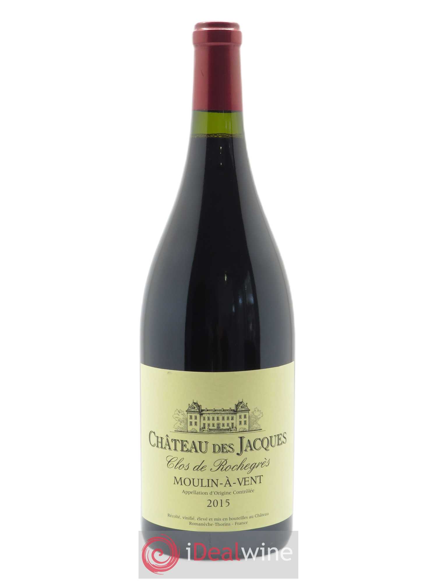 Moulin-à-Vent Clos de Rochegrès Château des Jacques 2015 - Posten von 1 Magnum - 0
