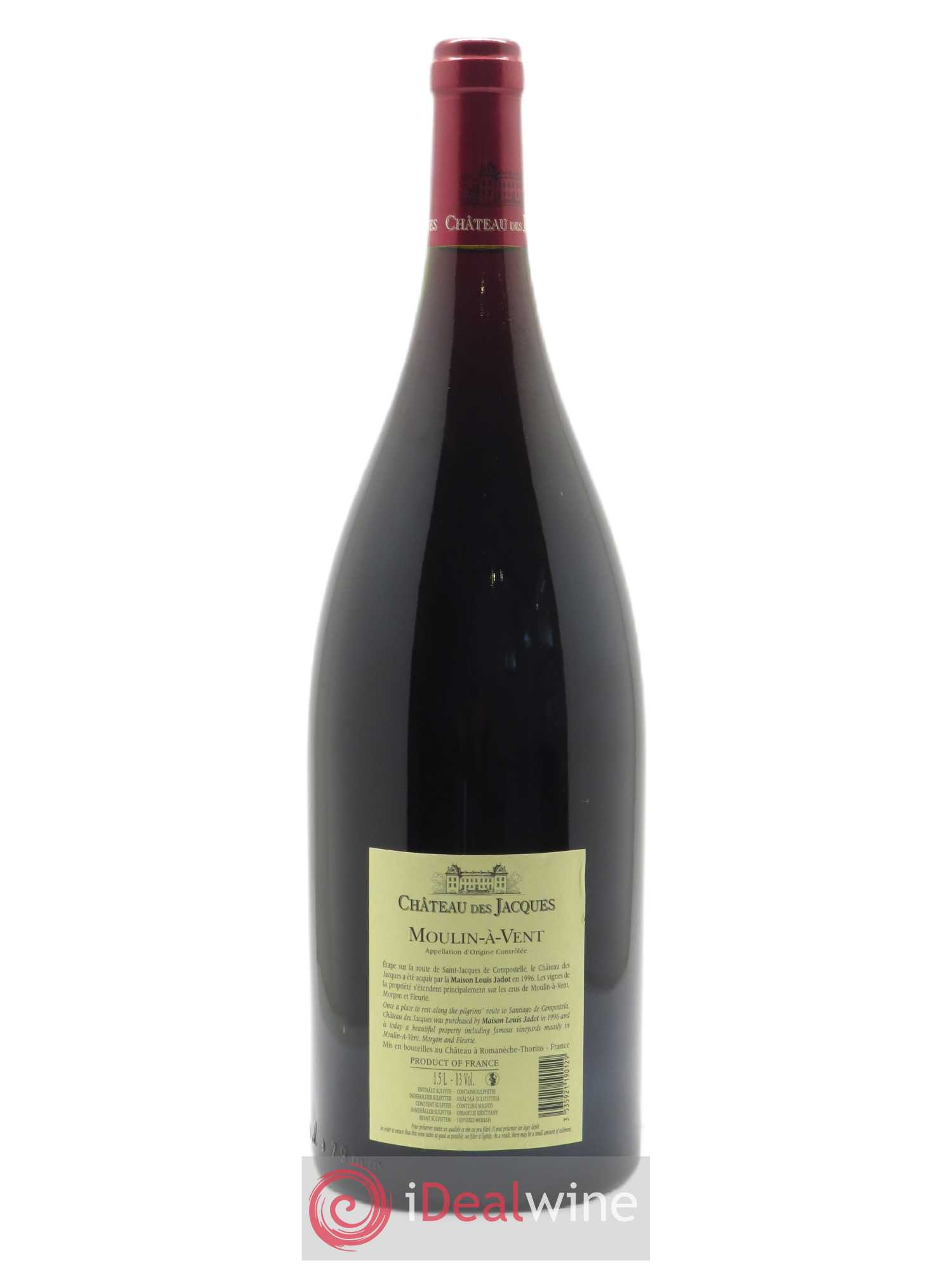 Moulin à Vent Château des Jacques 1994 - Lot de 1 magnum - 1
