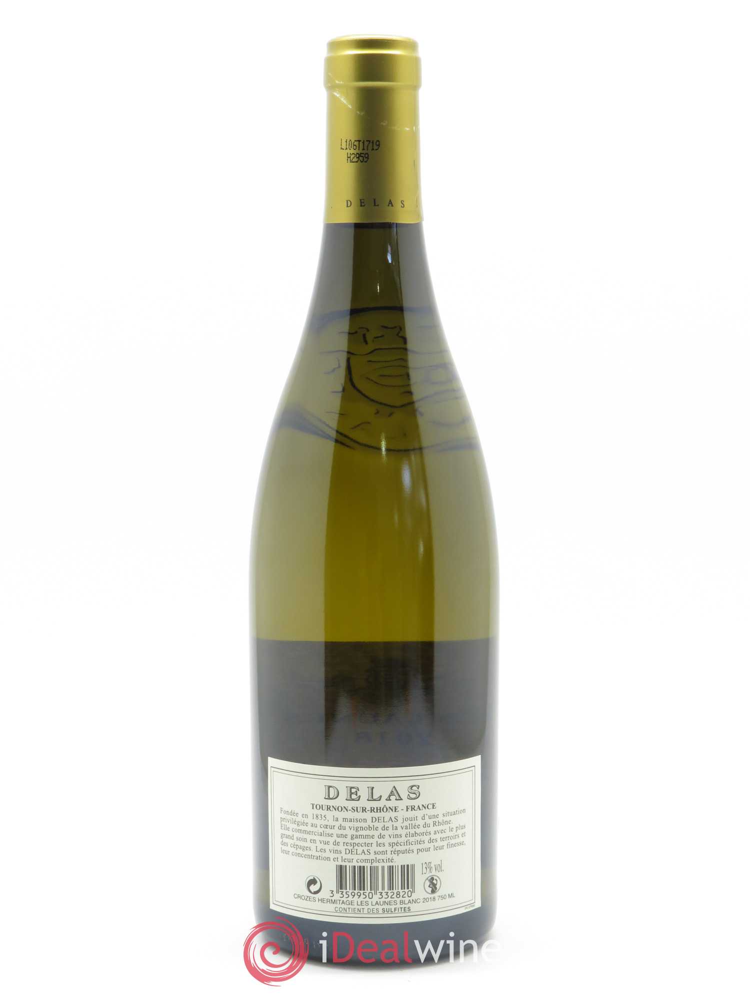 Crozes-Hermitage Les Launes Delas Frères 2018 - Lot de 1 bouteille - 1