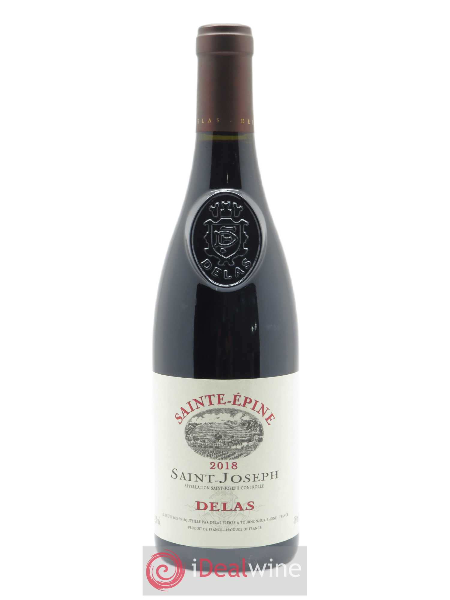 Saint-Joseph Sainte Epine Hervé Souhaut - Domaine Romaneaux-Destezet 2018 - Lot de 1 bouteille - 0