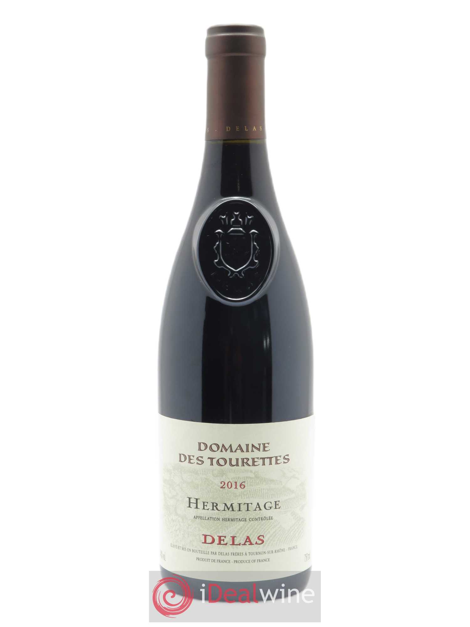 Hermitage Domaine des Tourettes Delas Frères 2016 - Lot de 1 bouteille - 0