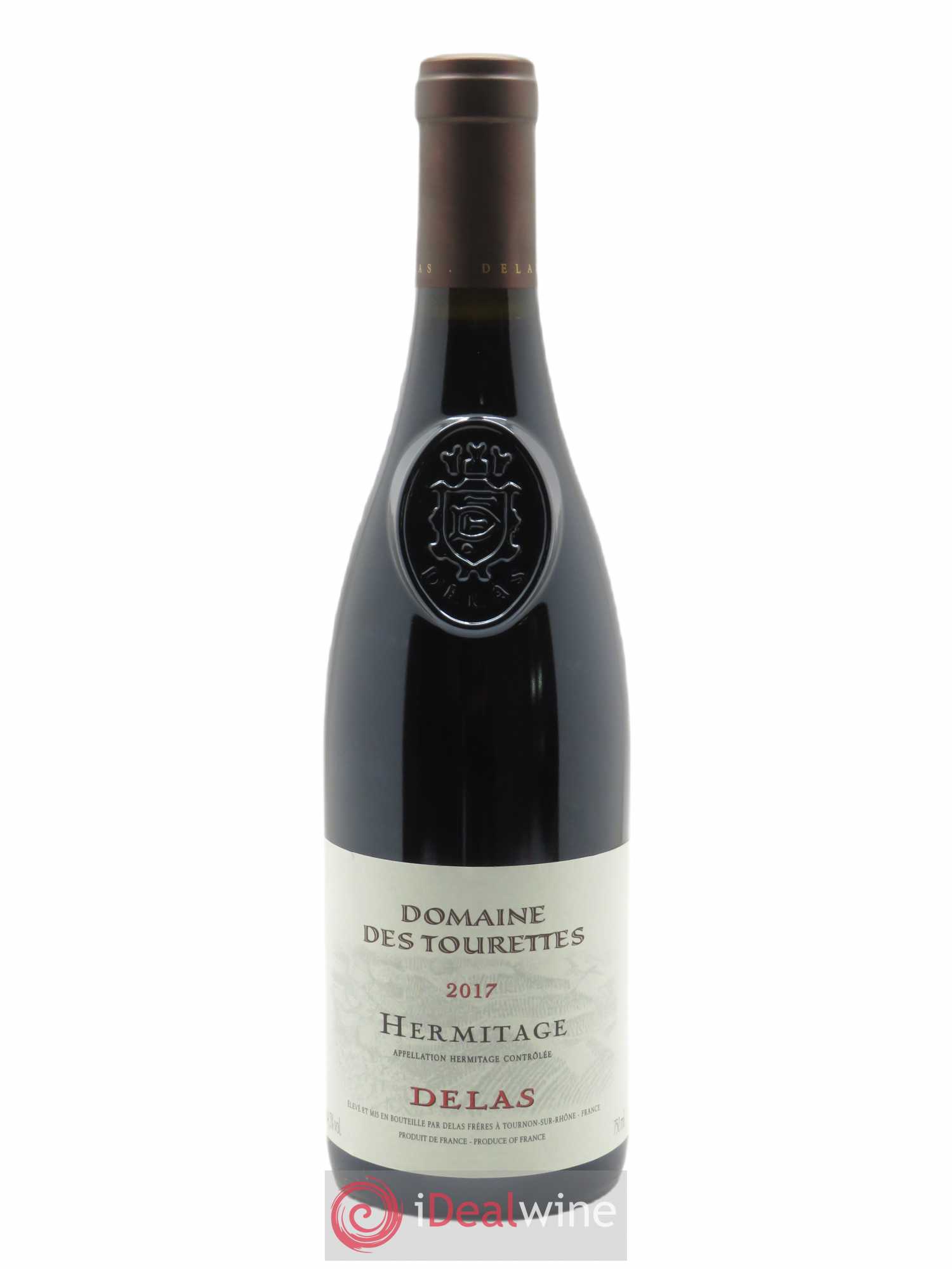 Hermitage Domaine des Tourettes Delas Frères 2017 - Lot de 1 bouteille - 0