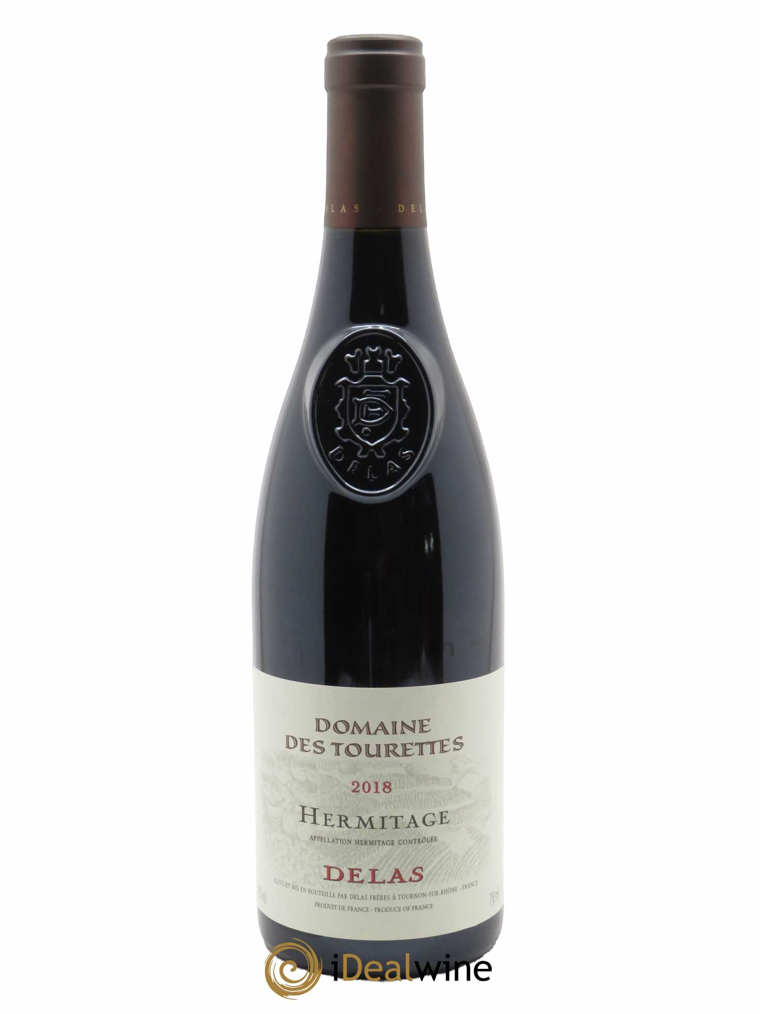 Hermitage Domaine des Tourettes Delas Frères 2018 - Lot of 1 bottle - 0