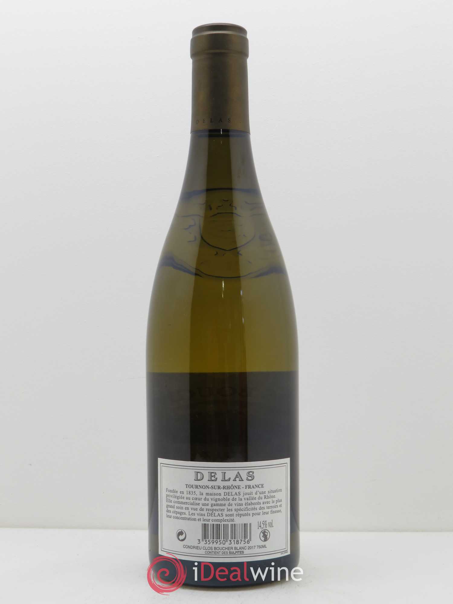Condrieu Clos Boucher Delas Frères 2017 - Lot de 1 bouteille - 1