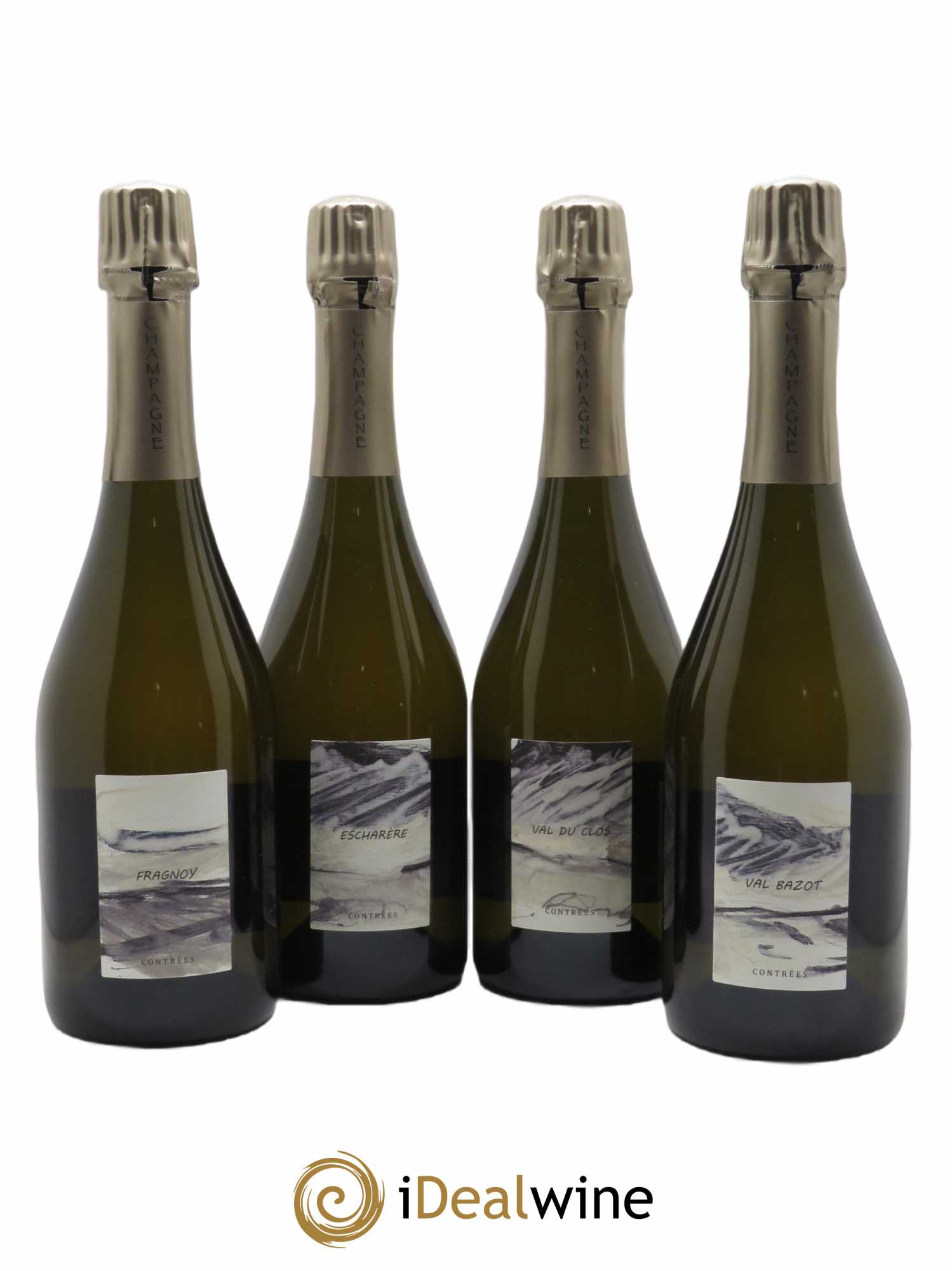 Coffret Contrées Olivier Horiot, Elise Dechannes et Mary Lamoureux 2010 - Lot of 1 bottle - 1