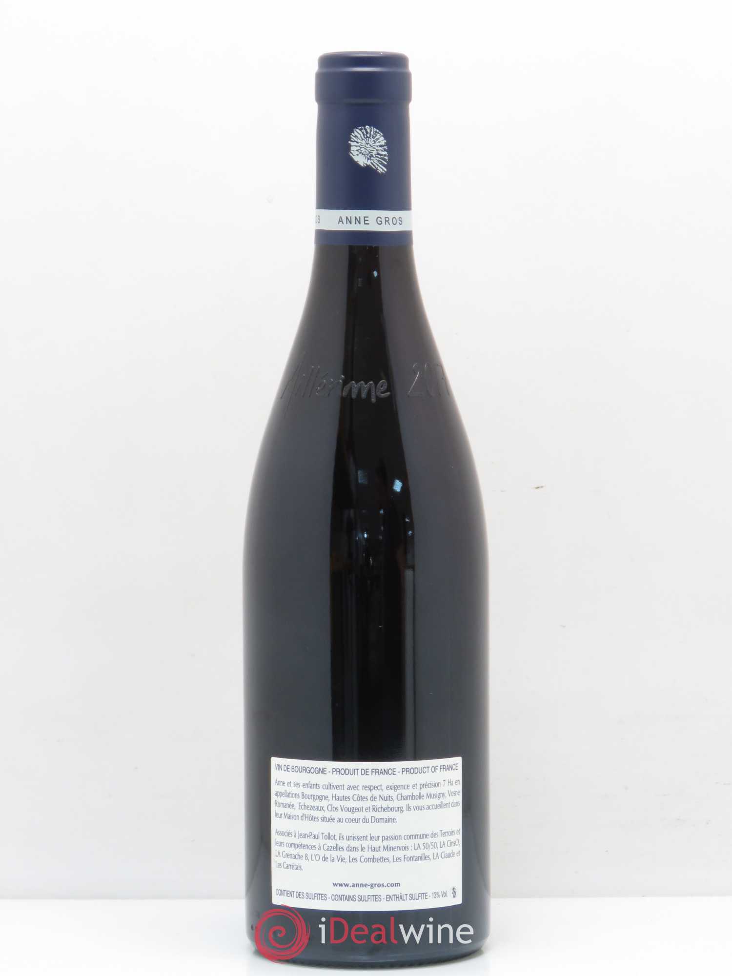Clos de Vougeot Grand Cru Le Grand Maupertui Anne Gros 2017 - Lotto di 1 bottiglia - 1