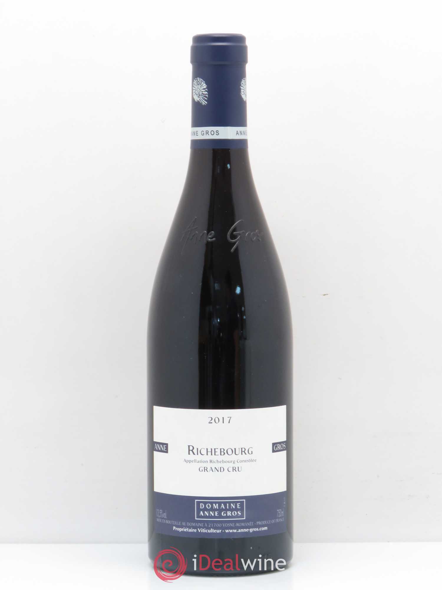 Richebourg Grand Cru Anne Gros 2017 - Lot de 1 bouteille - 0