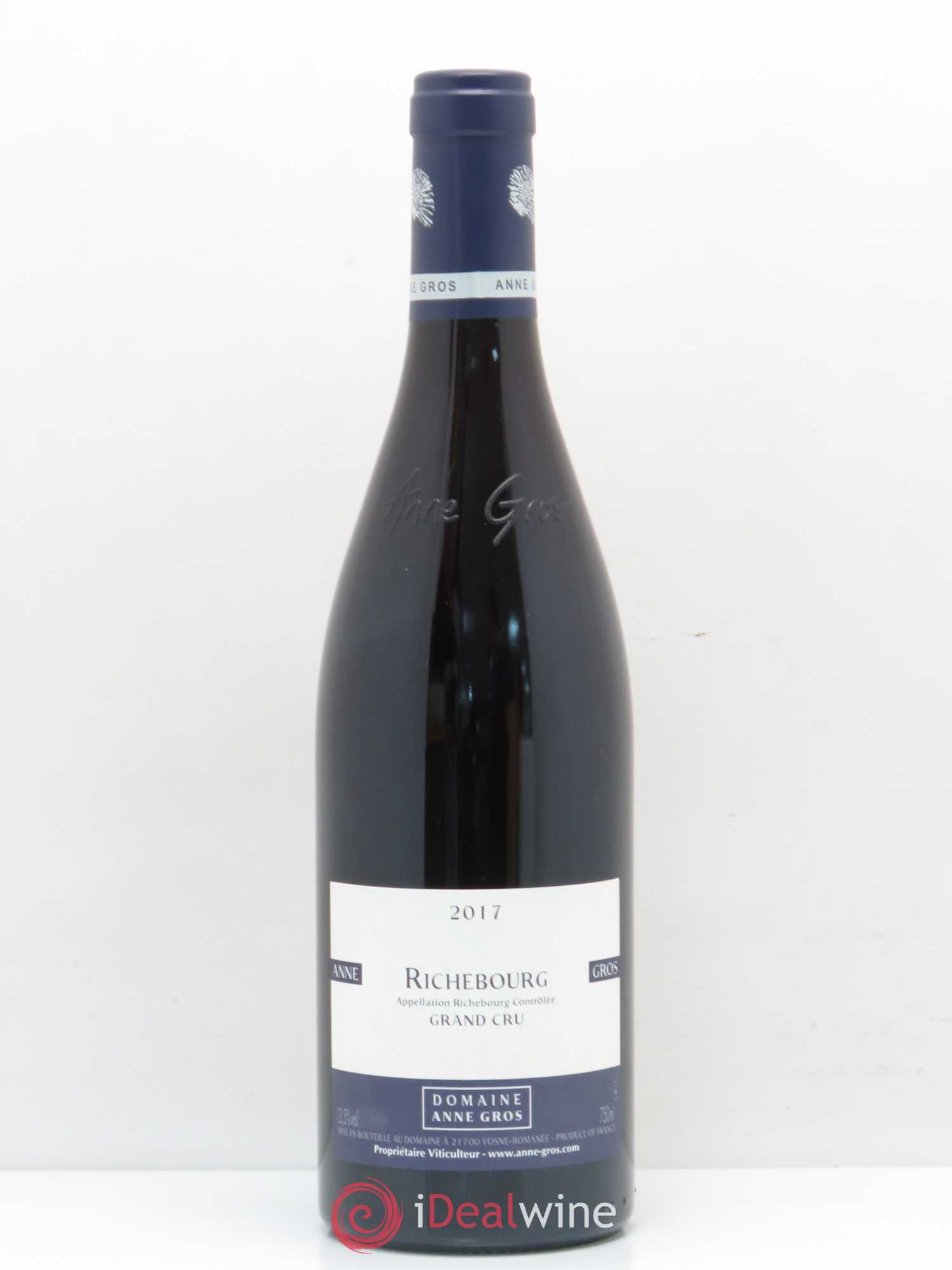 Richebourg Grand Cru Anne Gros 2017 - Lot de 1 bouteille - 0