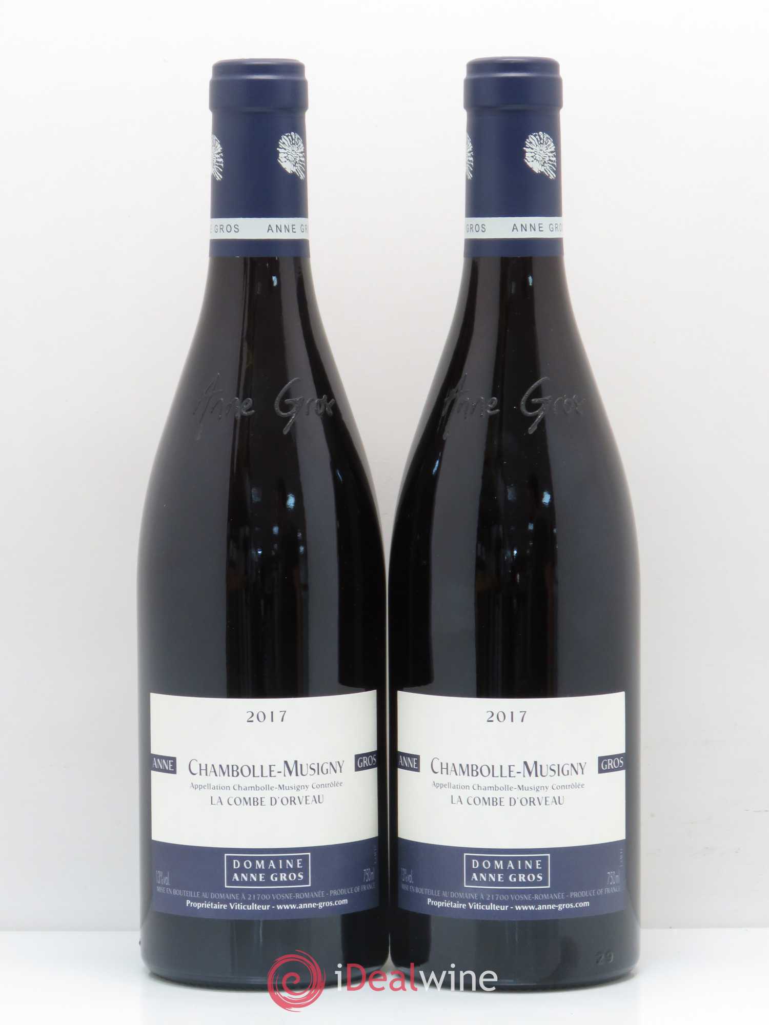 Chambolle-Musigny La Combe d'Orveau Anne Gros 2017 - Lot de 2 bouteilles - 0