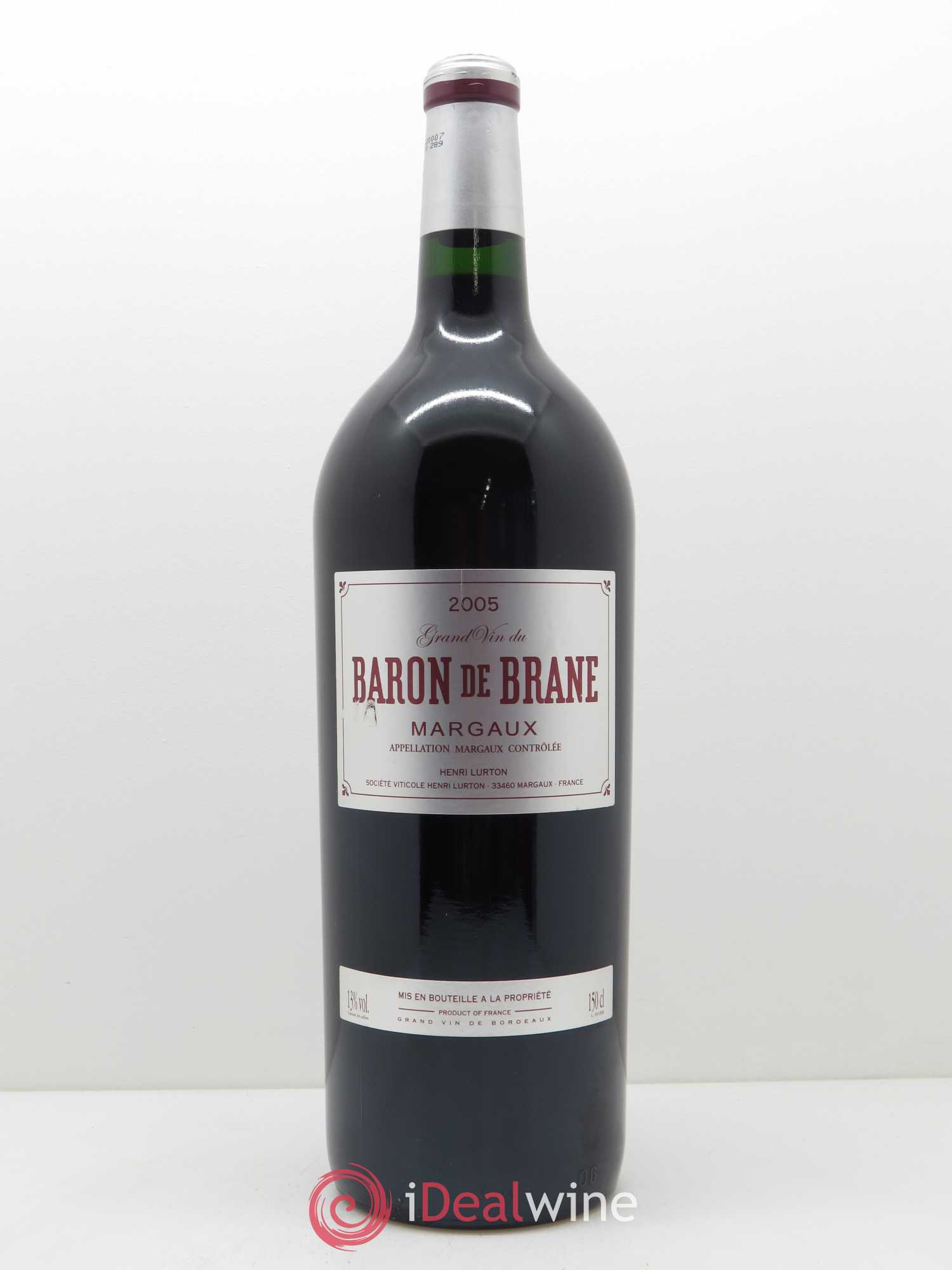 Baron de Brane Second Vin 2005 - Lot de 1 magnum - 0