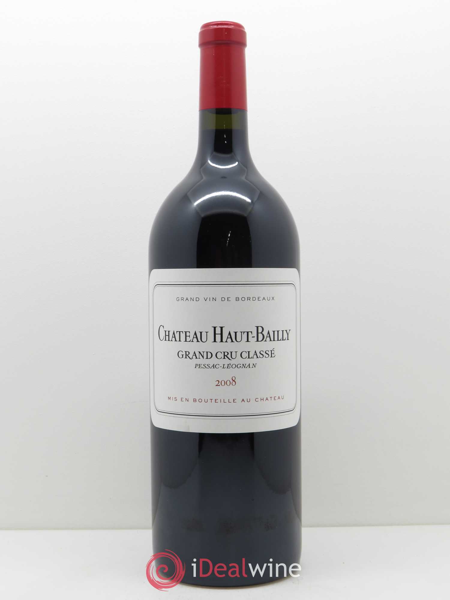 Château Haut-Bailly Cru Classé de Graves 2008 - Lot de 1 magnum - 0