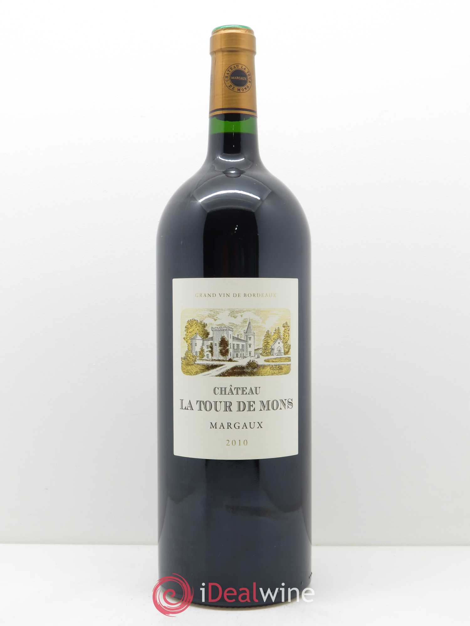 Château la Tour de Mons Cru Bourgeois 2010 - Lot de 1 magnum - 0
