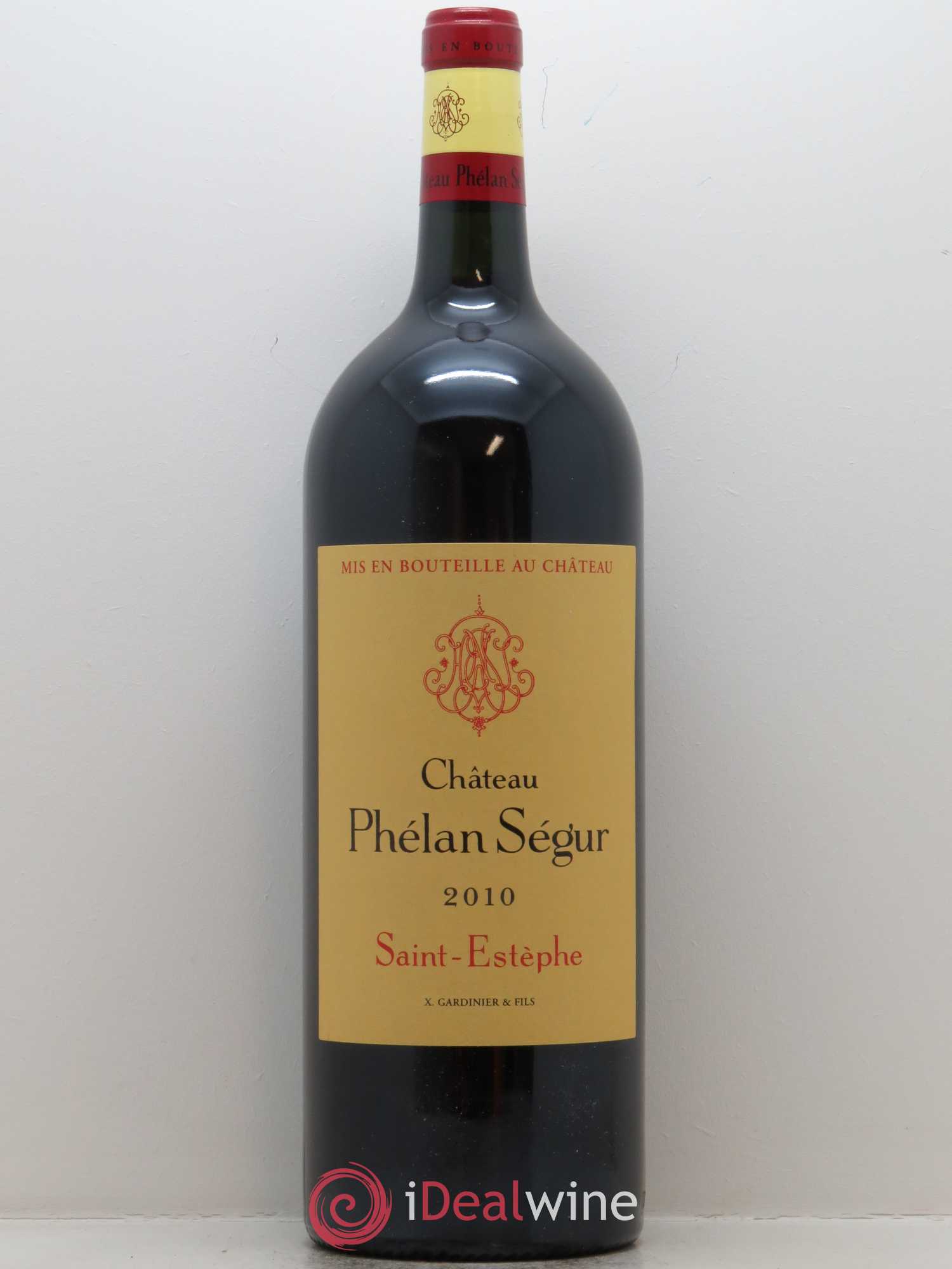 Château Phélan Ségur 2010 - Lot de 1 magnum - 0