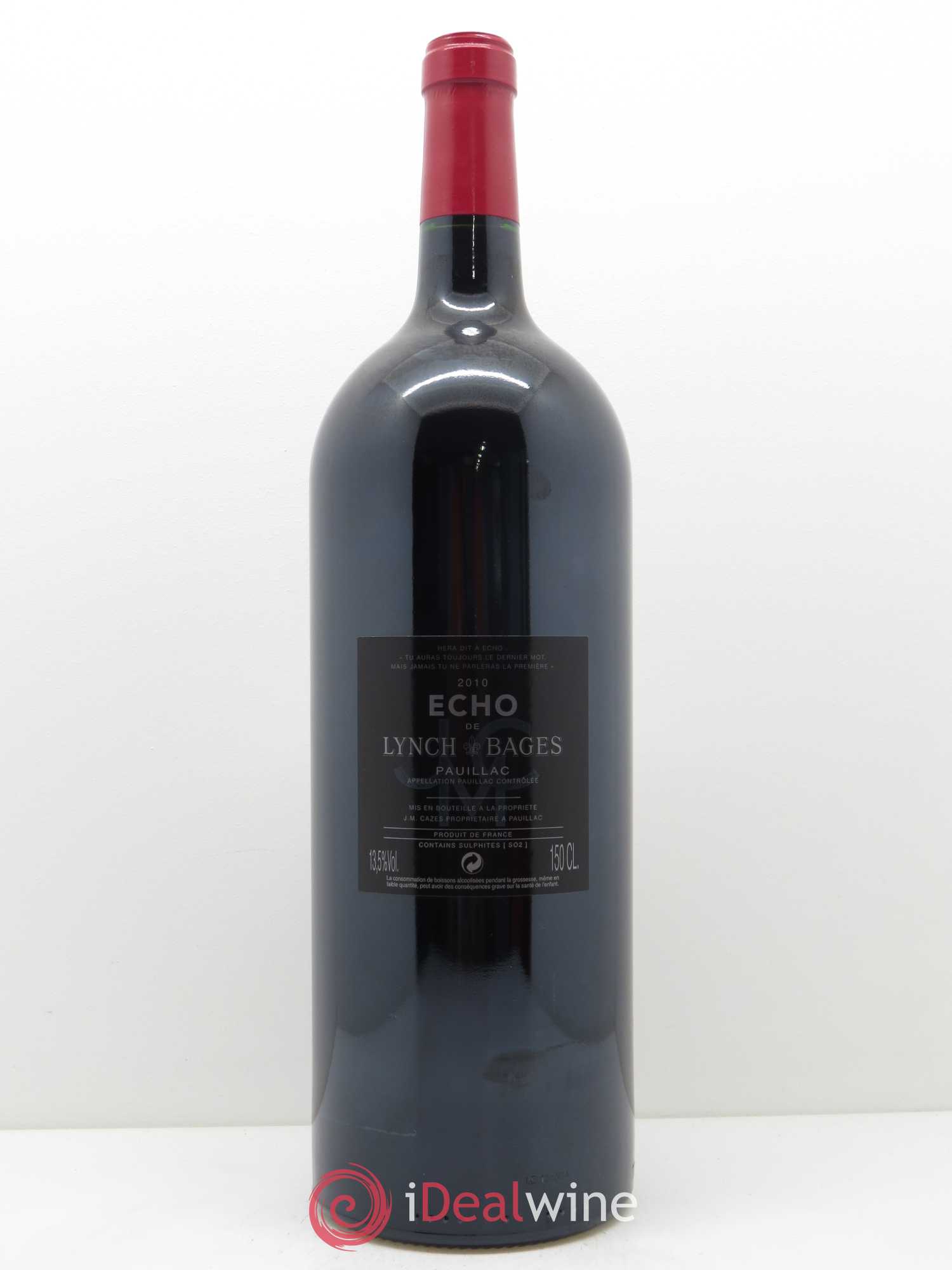 Echo de Lynch Bages Second Vin 2010 - Lot de 1 magnum - 1