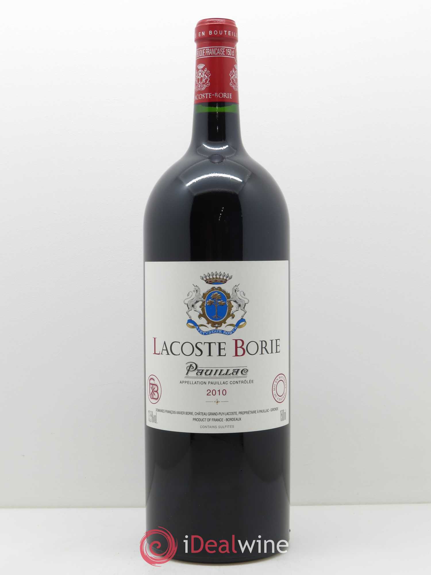Lacoste Borie 2010 - Lot de 1 magnum - 0
