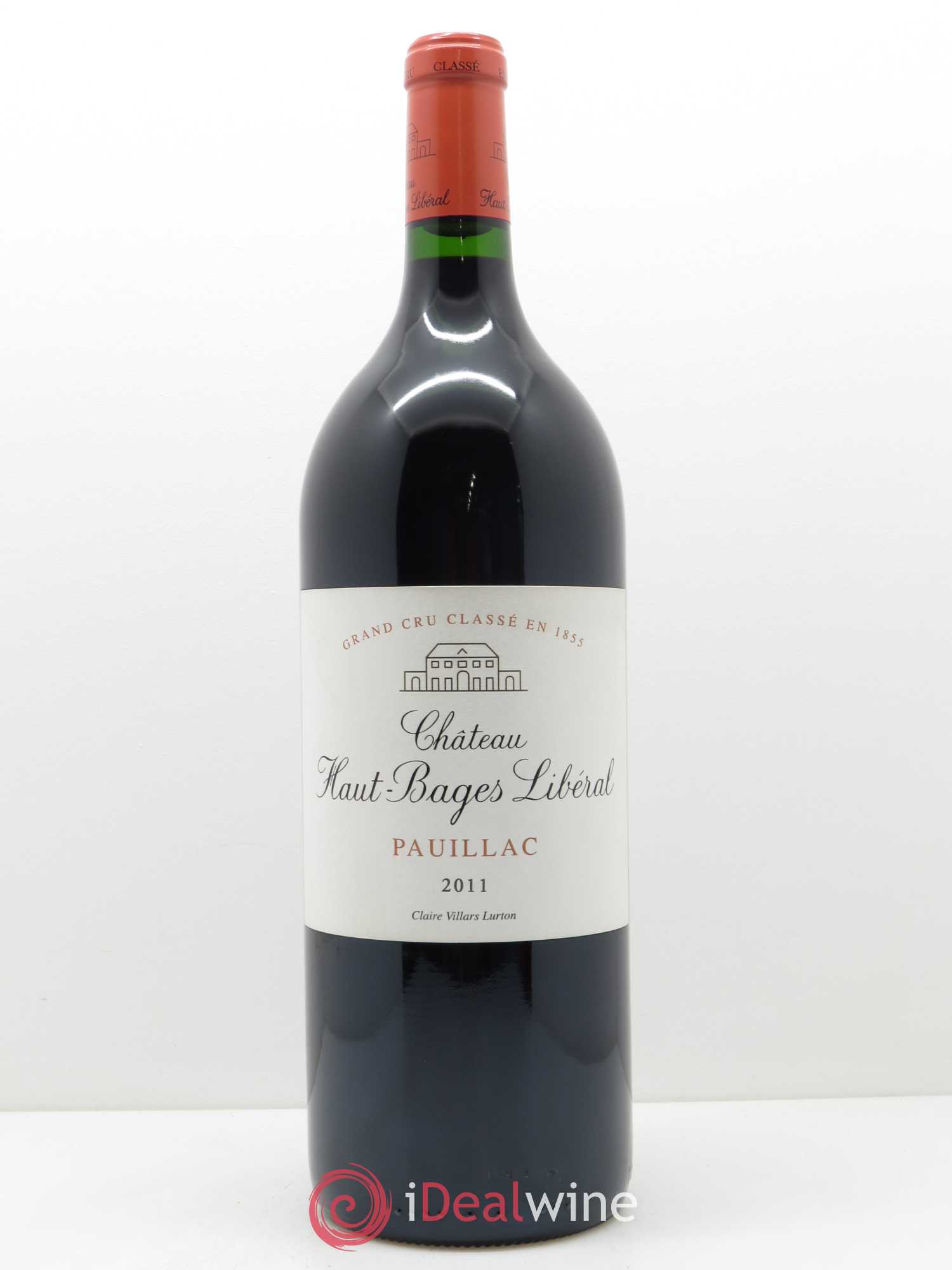 Château Haut Bages Libéral 5ème Grand Cru Classé 2011 - Lot de 1 magnum - 0