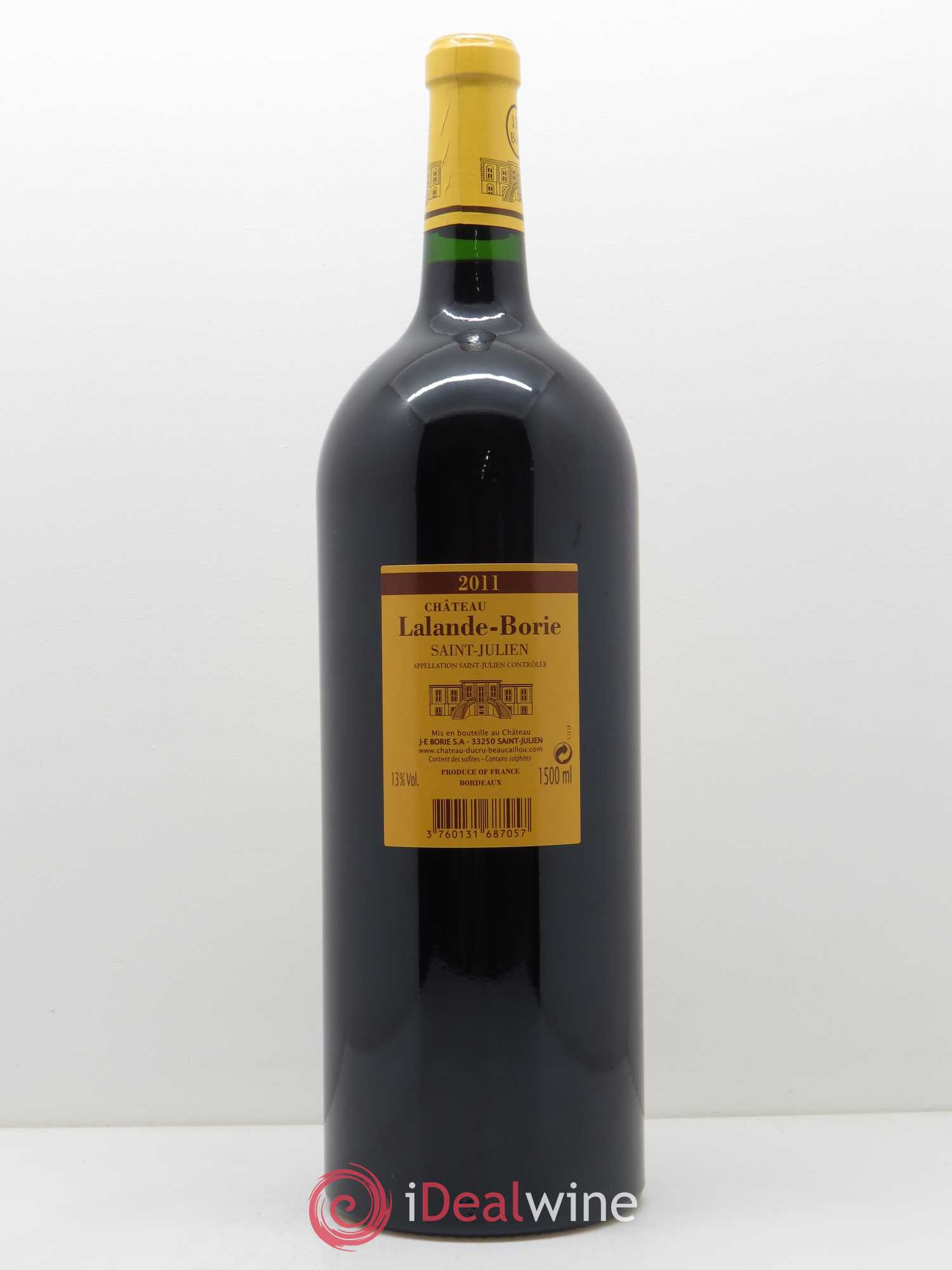 Château Lalande Borie 2011 - Lot de 1 magnum - 1