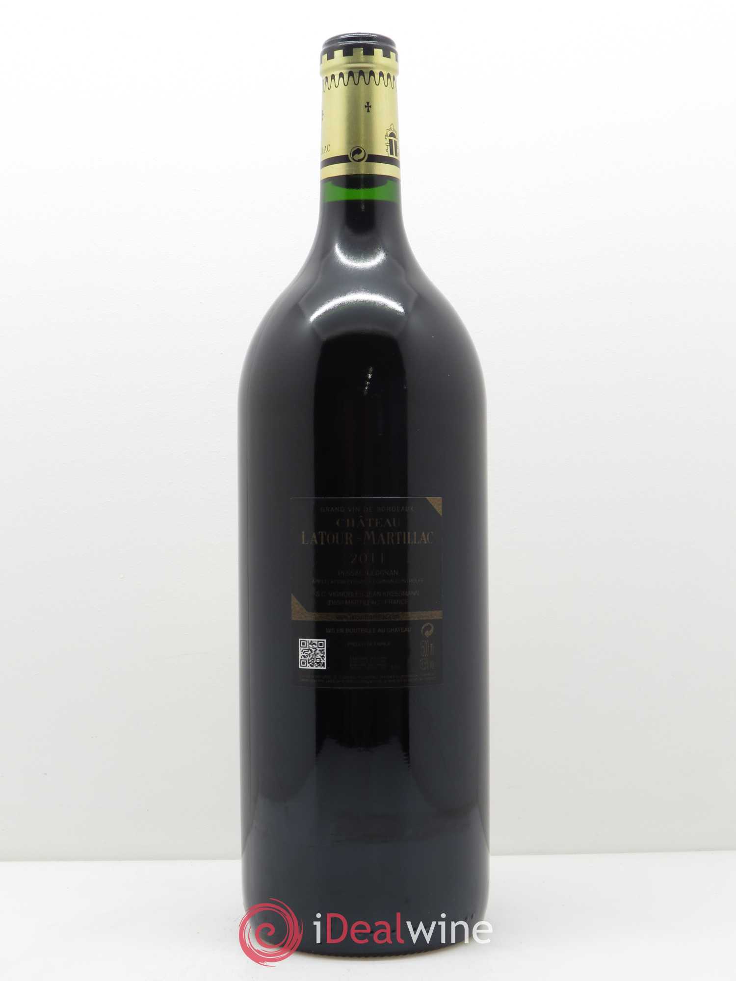 Château Latour-Martillac Cru Classé de Graves (CBO à partir de 6 bts) 2011 - Lot de 1 magnum - 1