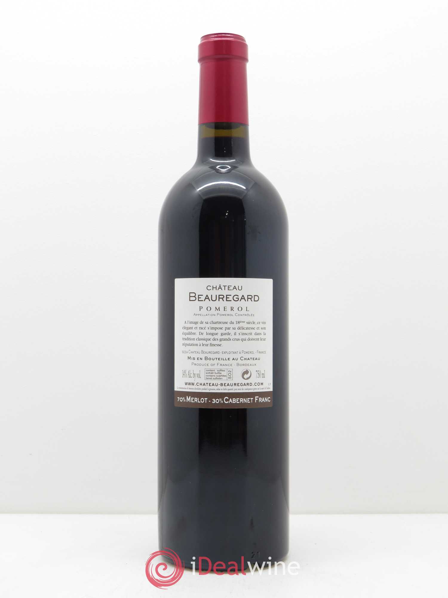 Château Beauregard 2012 - Lot of 1 bottle - 1