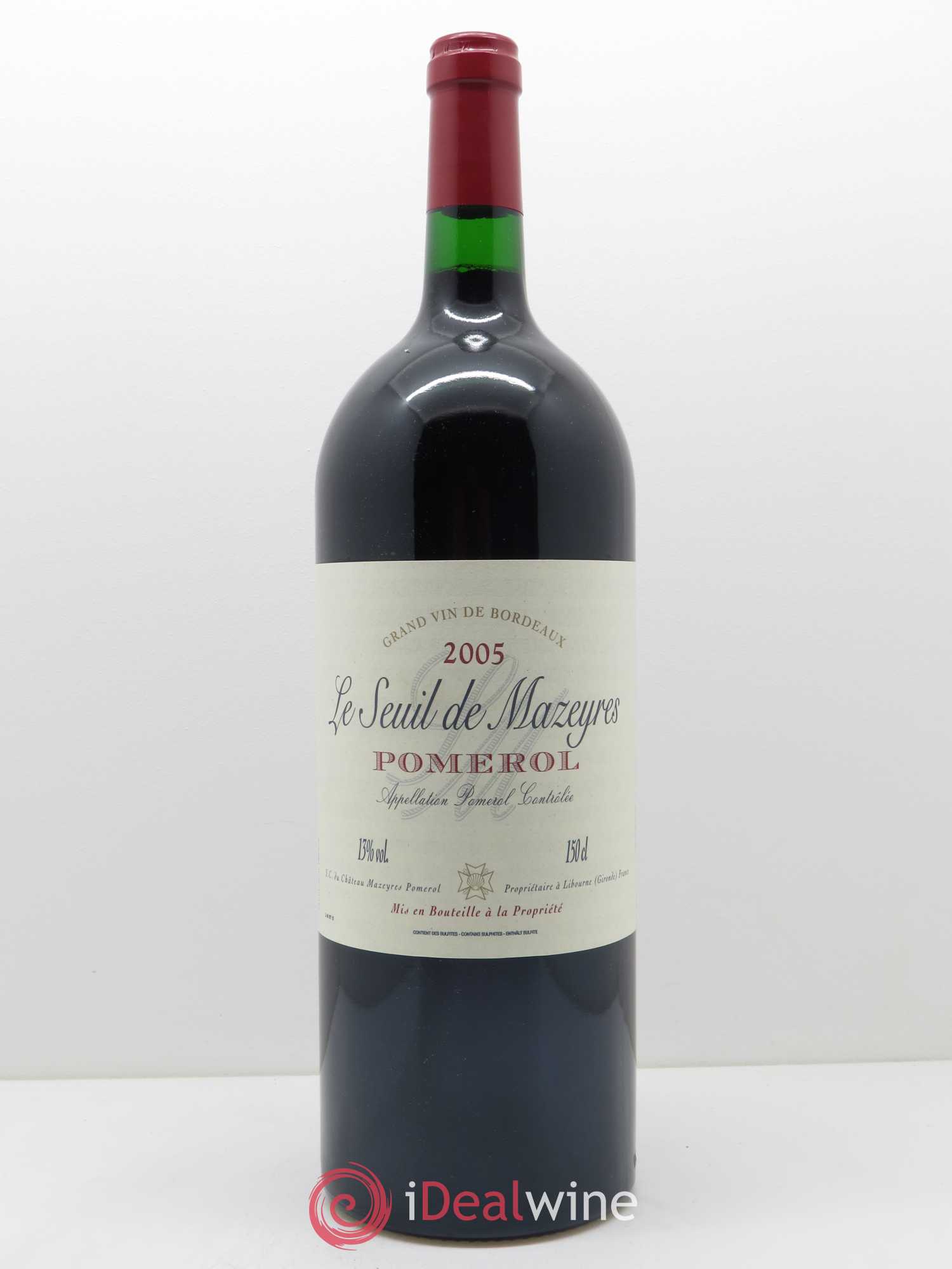 Le Seuil de Mazeyres 2005 - Lot de 1 magnum - 0