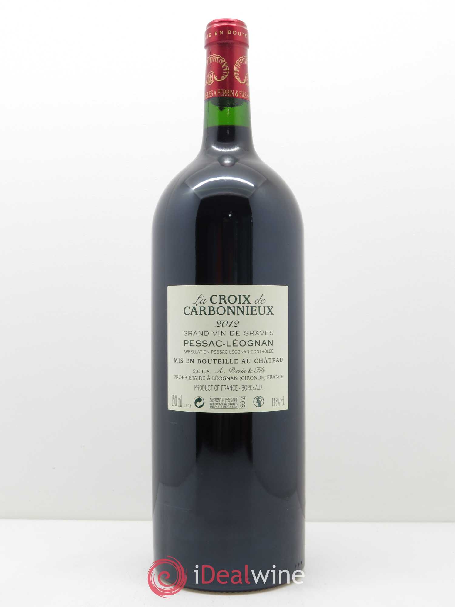 La Croix de Carbonnieux 2012 - Lot de 1 magnum - 1