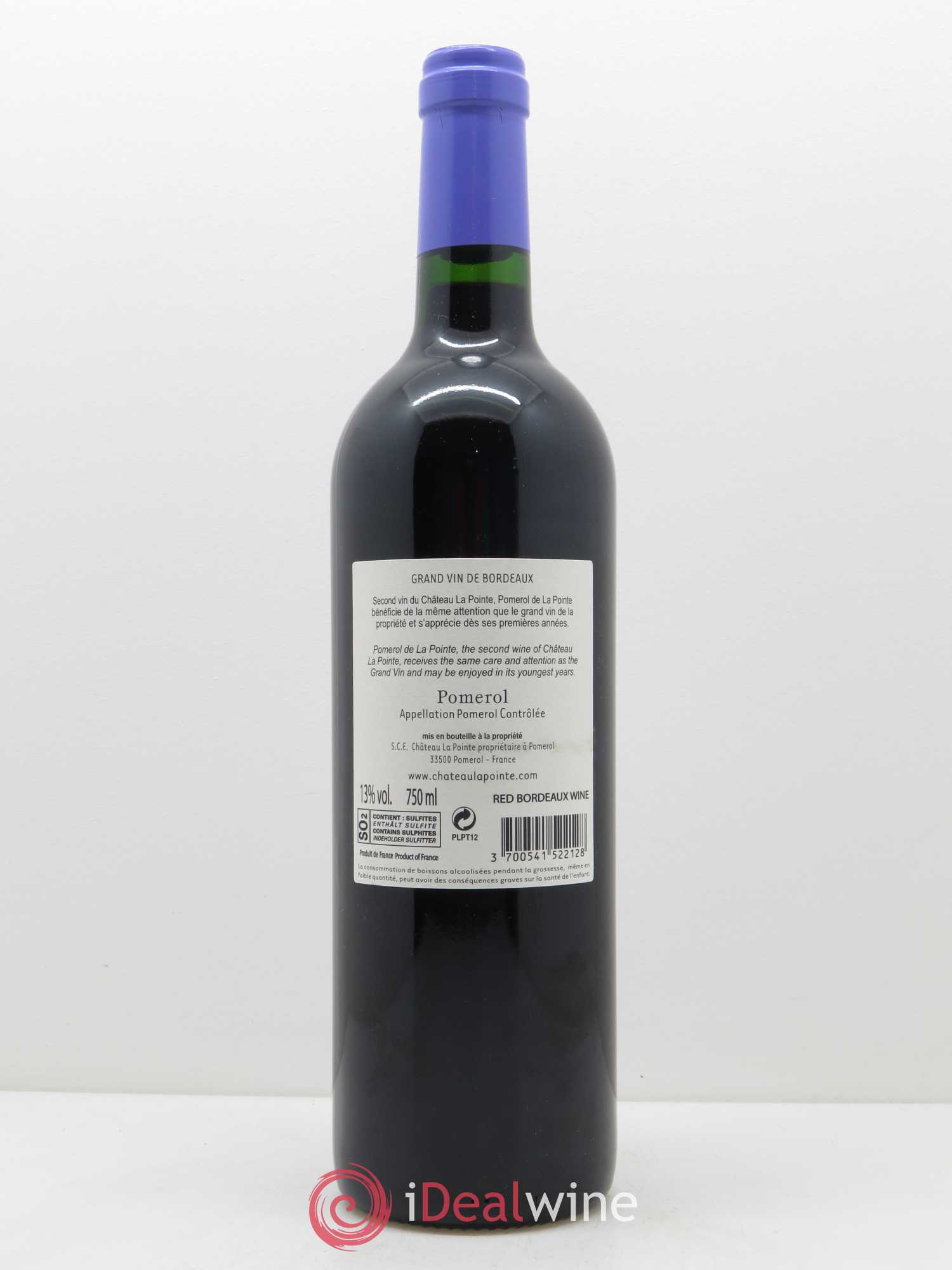 Château la Ballade de la Pointe 2012 - Lot de 1 bouteille - 1