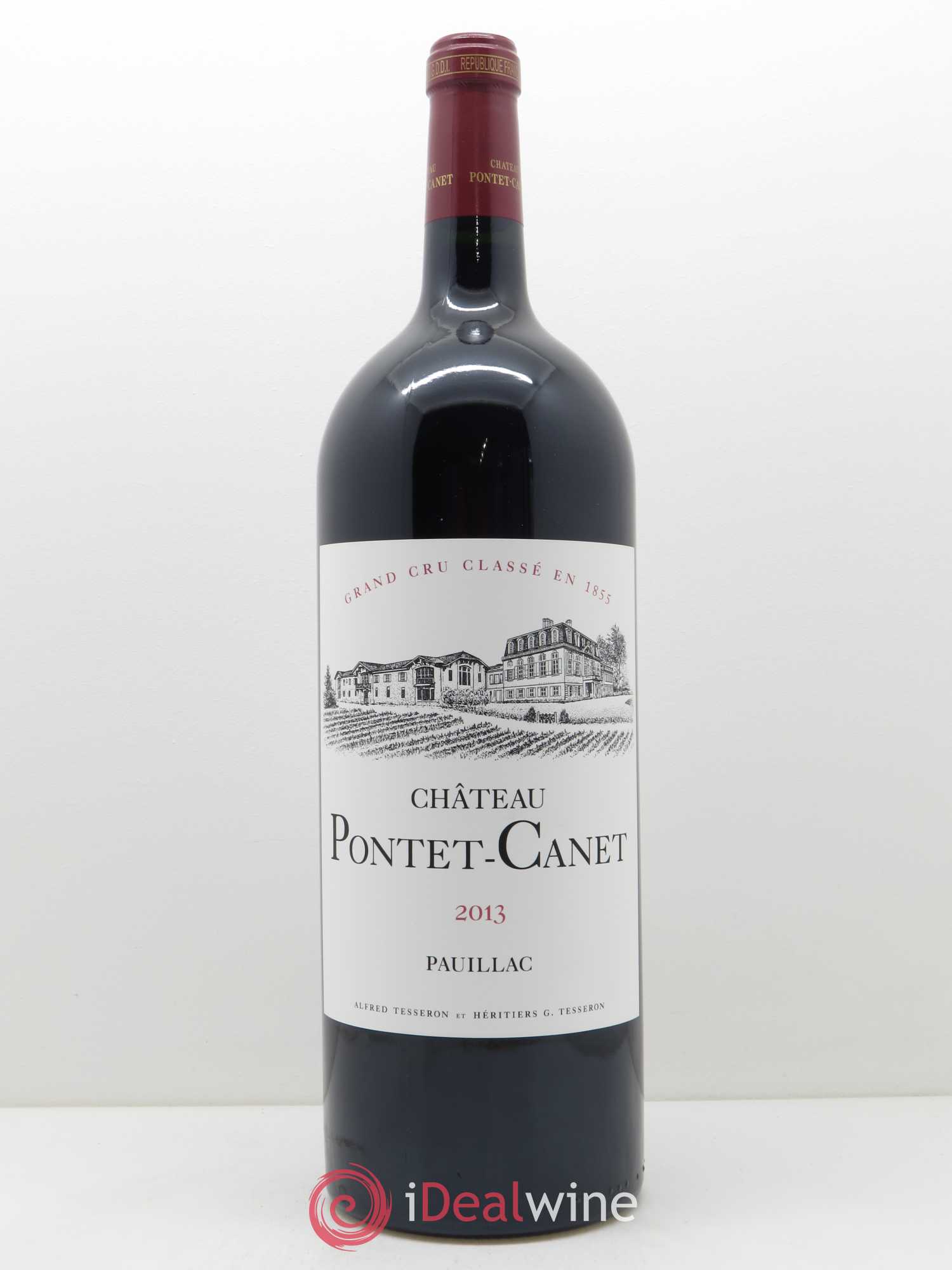 Château Pontet Canet 5ème Grand Cru Classé 2013 - Lot de 1 magnum - 0