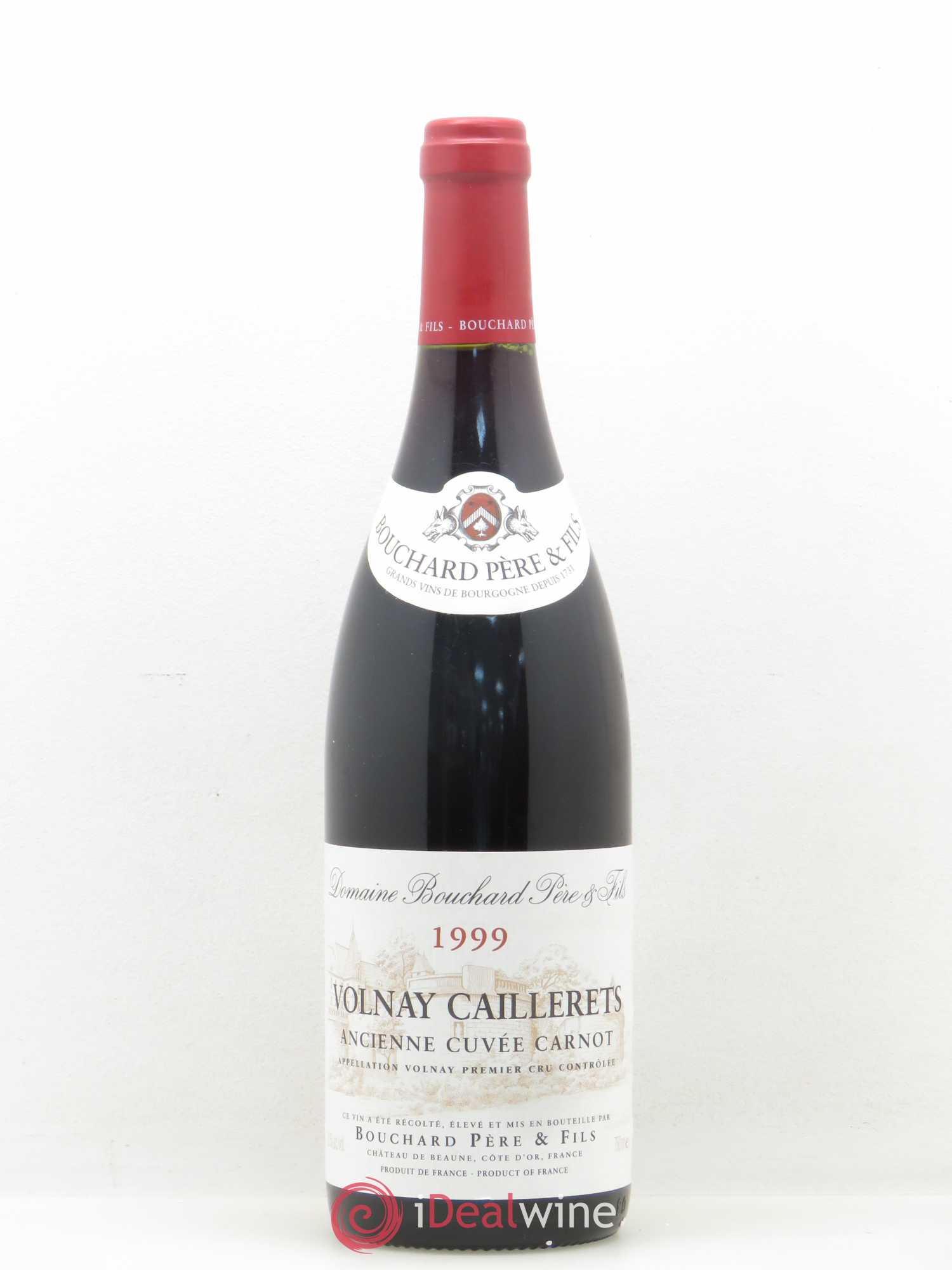 Volnay 1er Cru Caillerets - Ancienne Cuvée Carnot Bouchard Père & Fils 1999 - Lot de 1 bouteille - 0