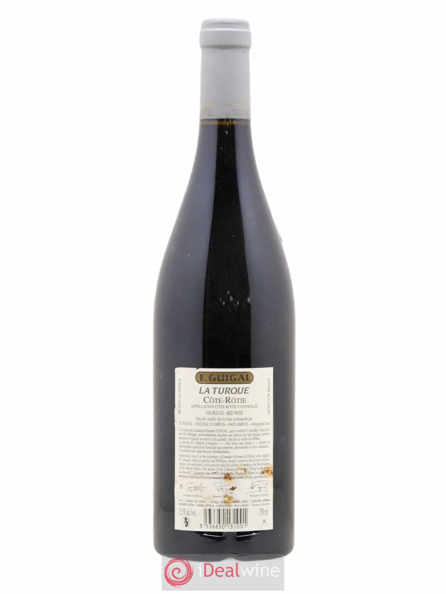 Côte-Rôtie La Turque Guigal 2006 - Lot de 1 bouteille - 1