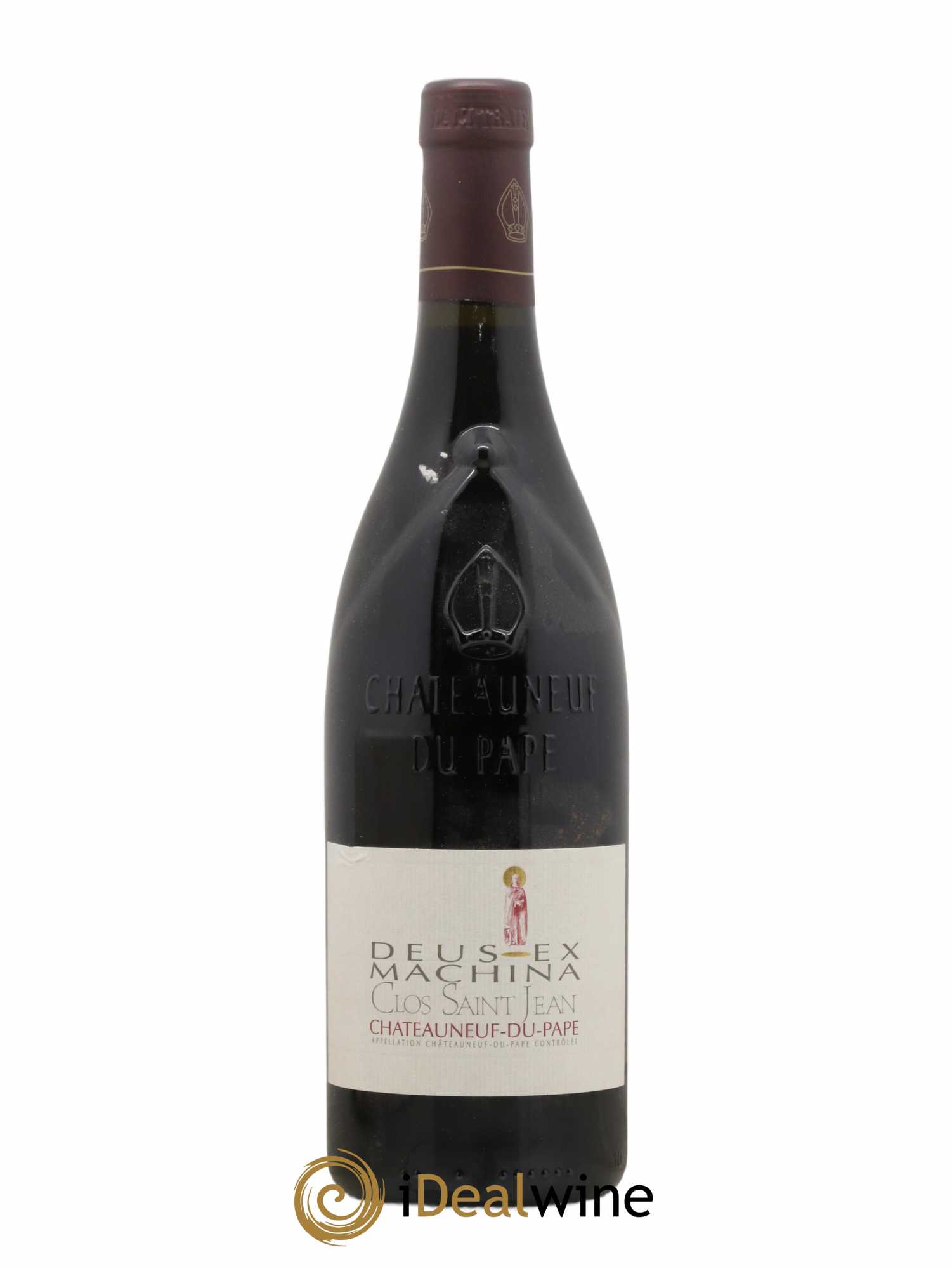 Châteauneuf-du-Pape Clos Saint-Jean Deus Ex Machina Pascal et Vincent Maurel 2016 - Lot de 1 bouteille - 0