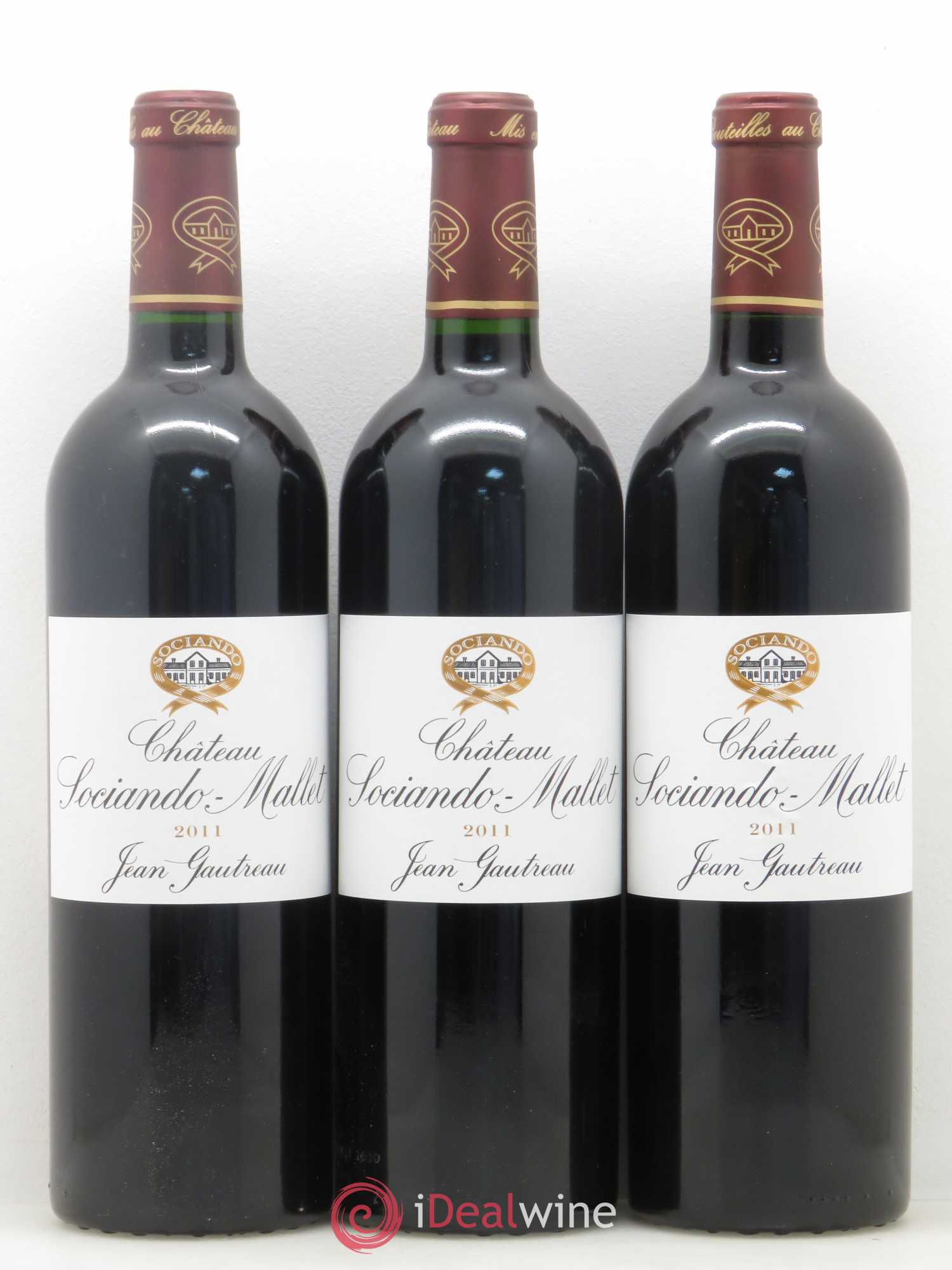 Château Sociando Mallet 2011 - Lot de 6 bouteilles - 1