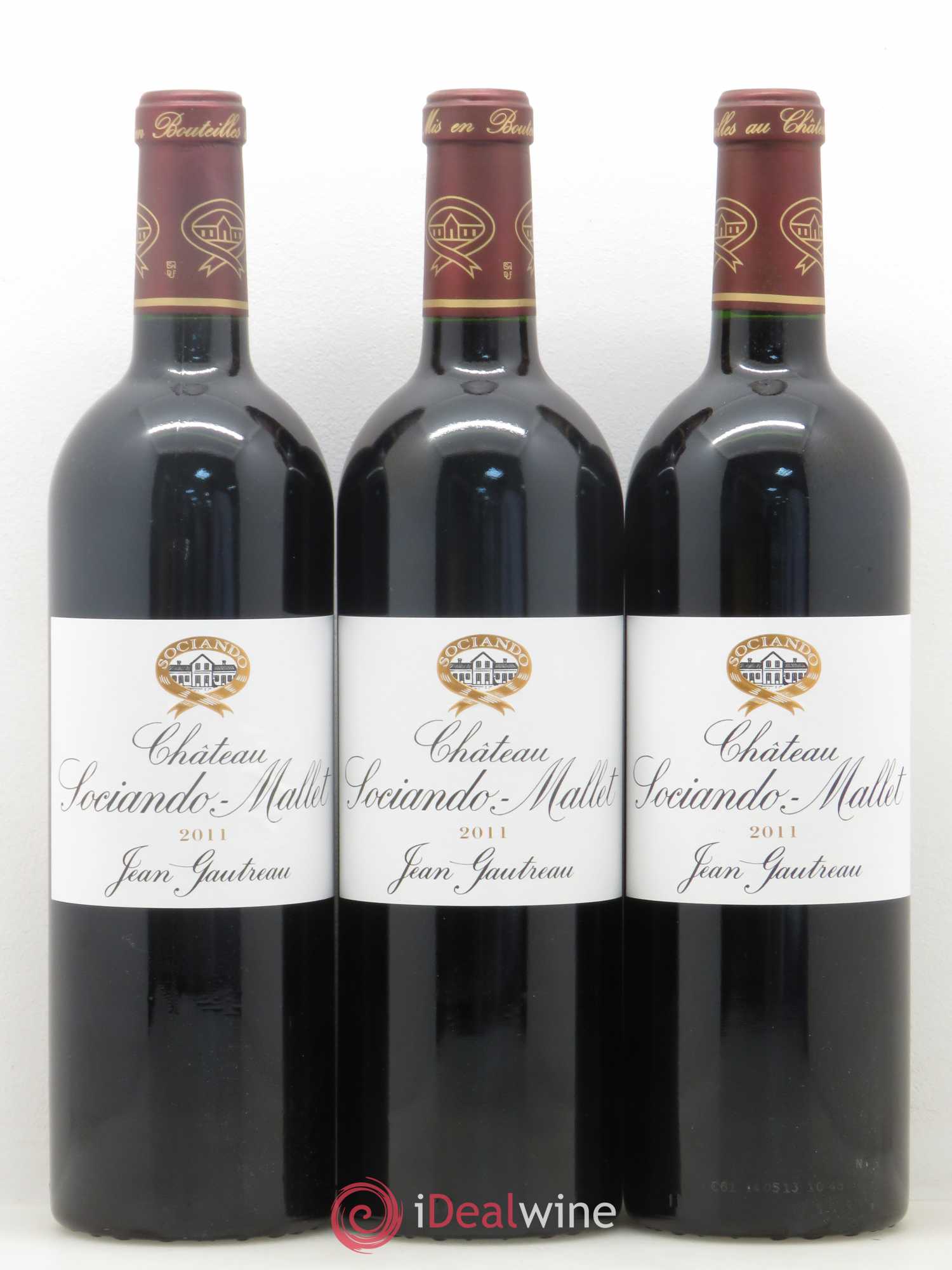 Château Sociando Mallet 2011 - Lot de 6 bouteilles - 2