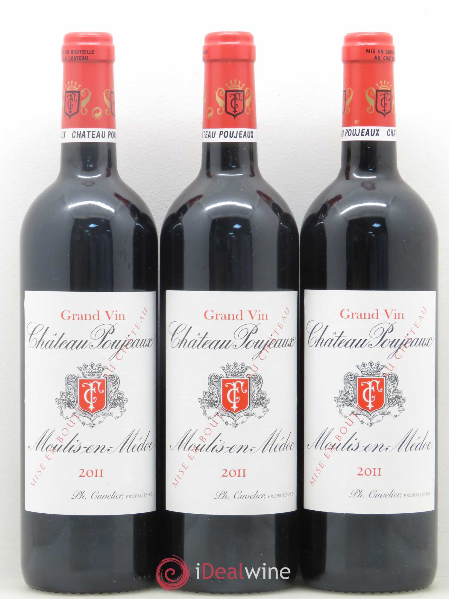 Château Poujeaux 2011 - Lot de 6 bouteilles - 1