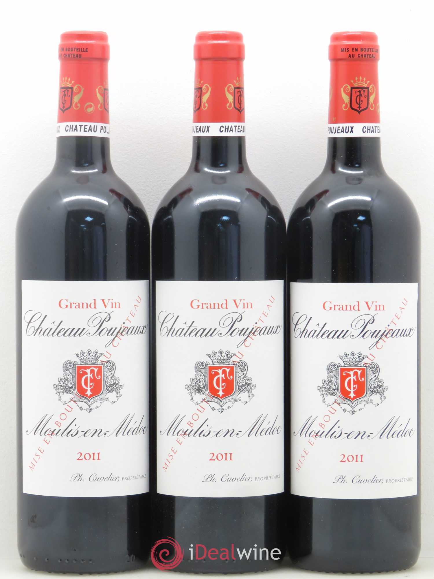 Château Poujeaux 2011 - Lot de 6 bouteilles - 2