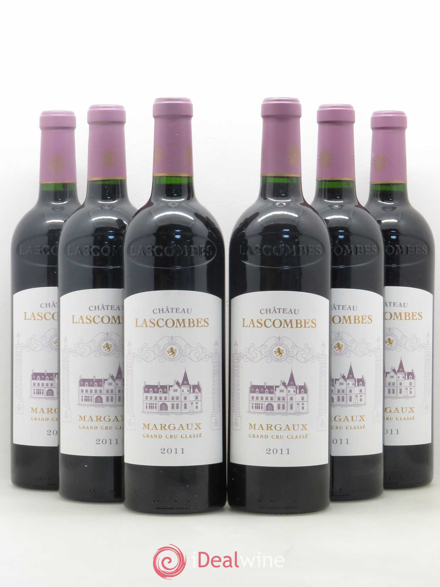 Château Lascombes 2ème Grand Cru Classé 2011 - Lot de 6 bouteilles - 0