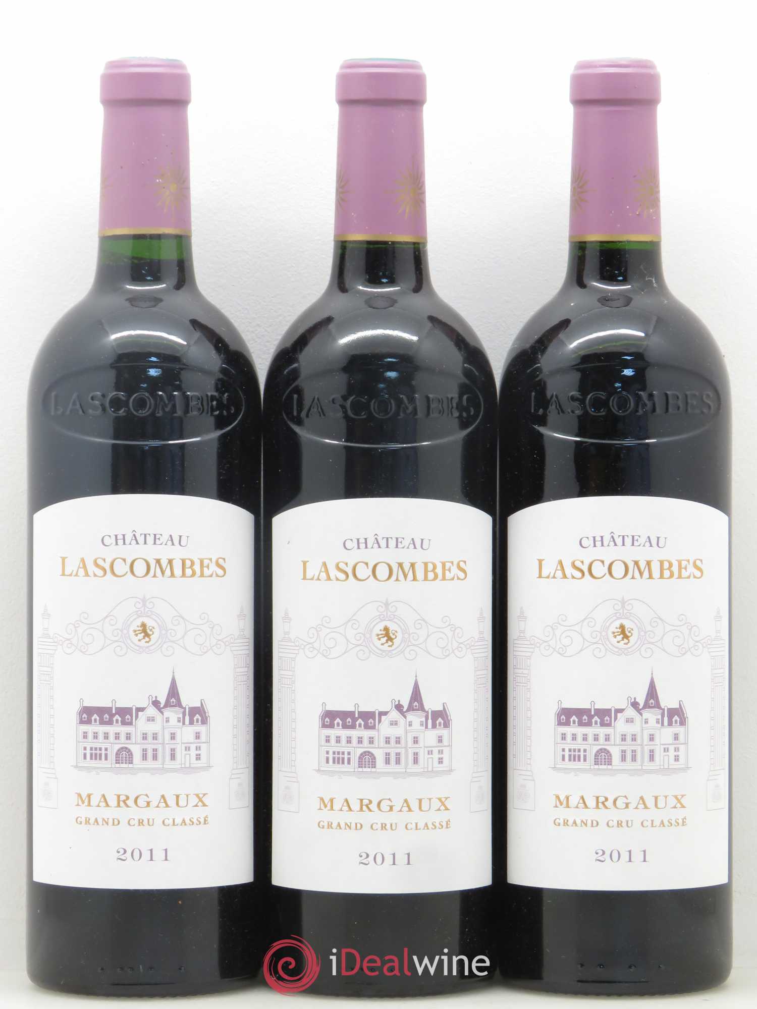 Château Lascombes 2ème Grand Cru Classé 2011 - Lot de 6 bouteilles - 1