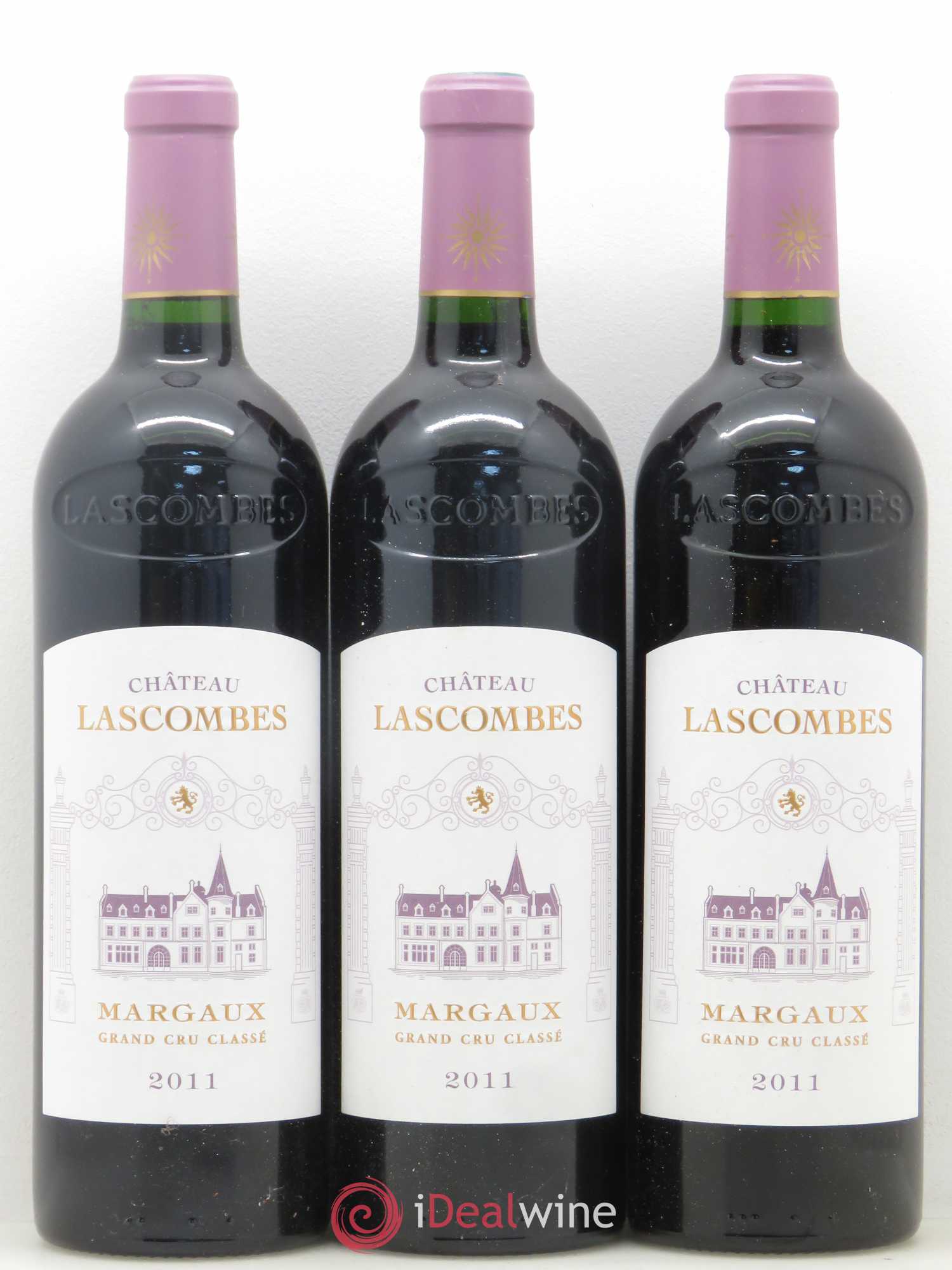 Château Lascombes 2ème Grand Cru Classé 2011 - Lot de 6 bouteilles - 2