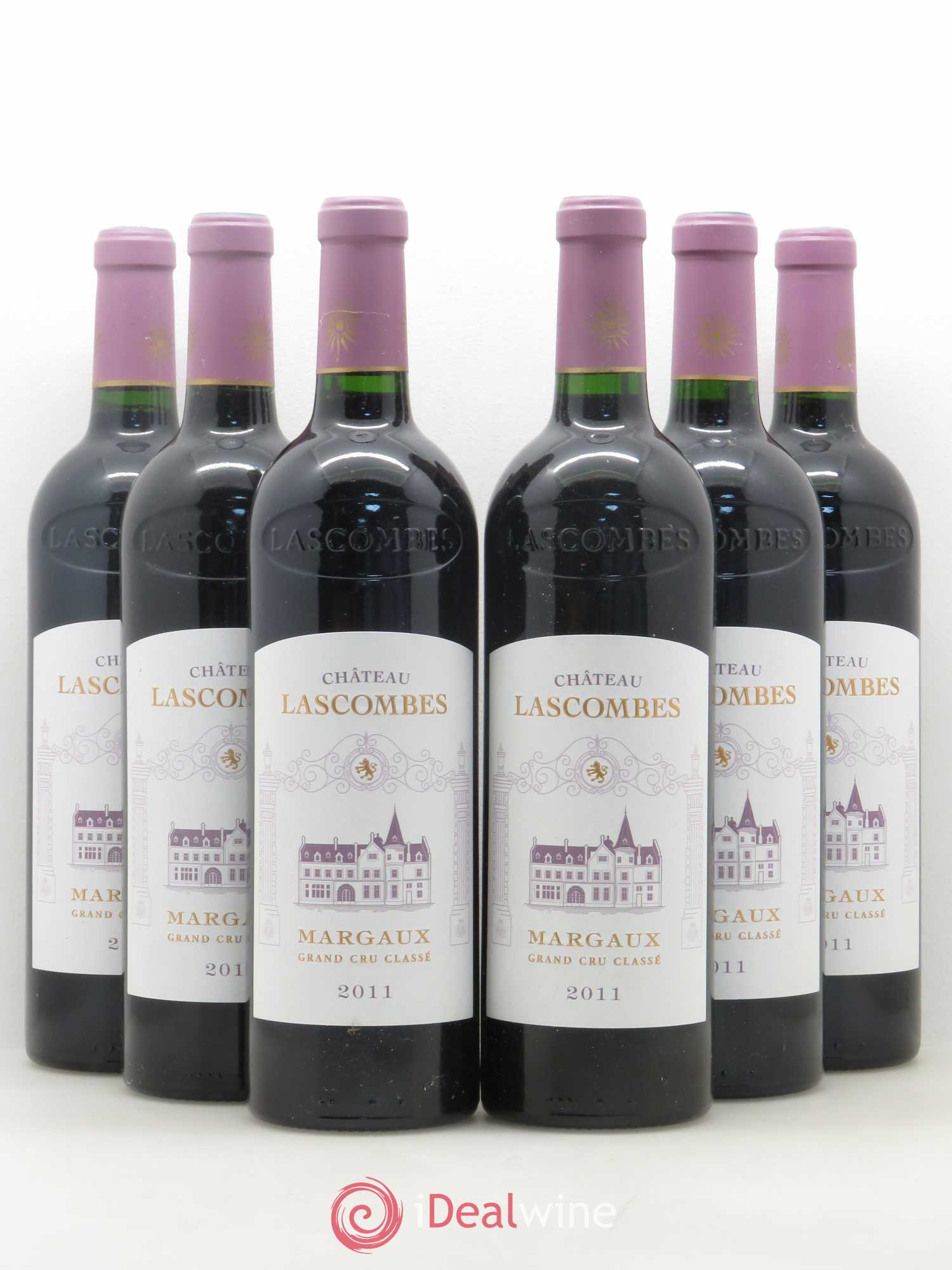 Château Lascombes 2ème Grand Cru Classé 2011 - Lot de 6 bouteilles - 0